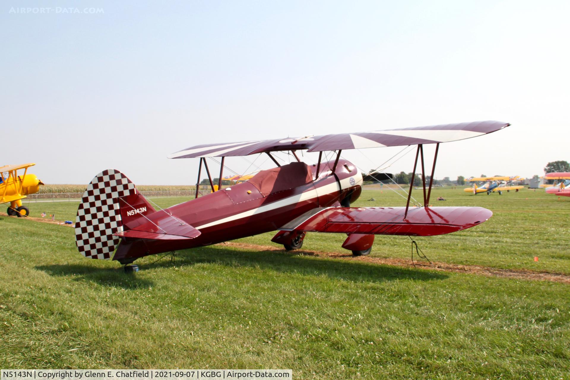 N5143N, 1941 Boeing B75N1 C/N 75-2649, At the Stearman Fly-in