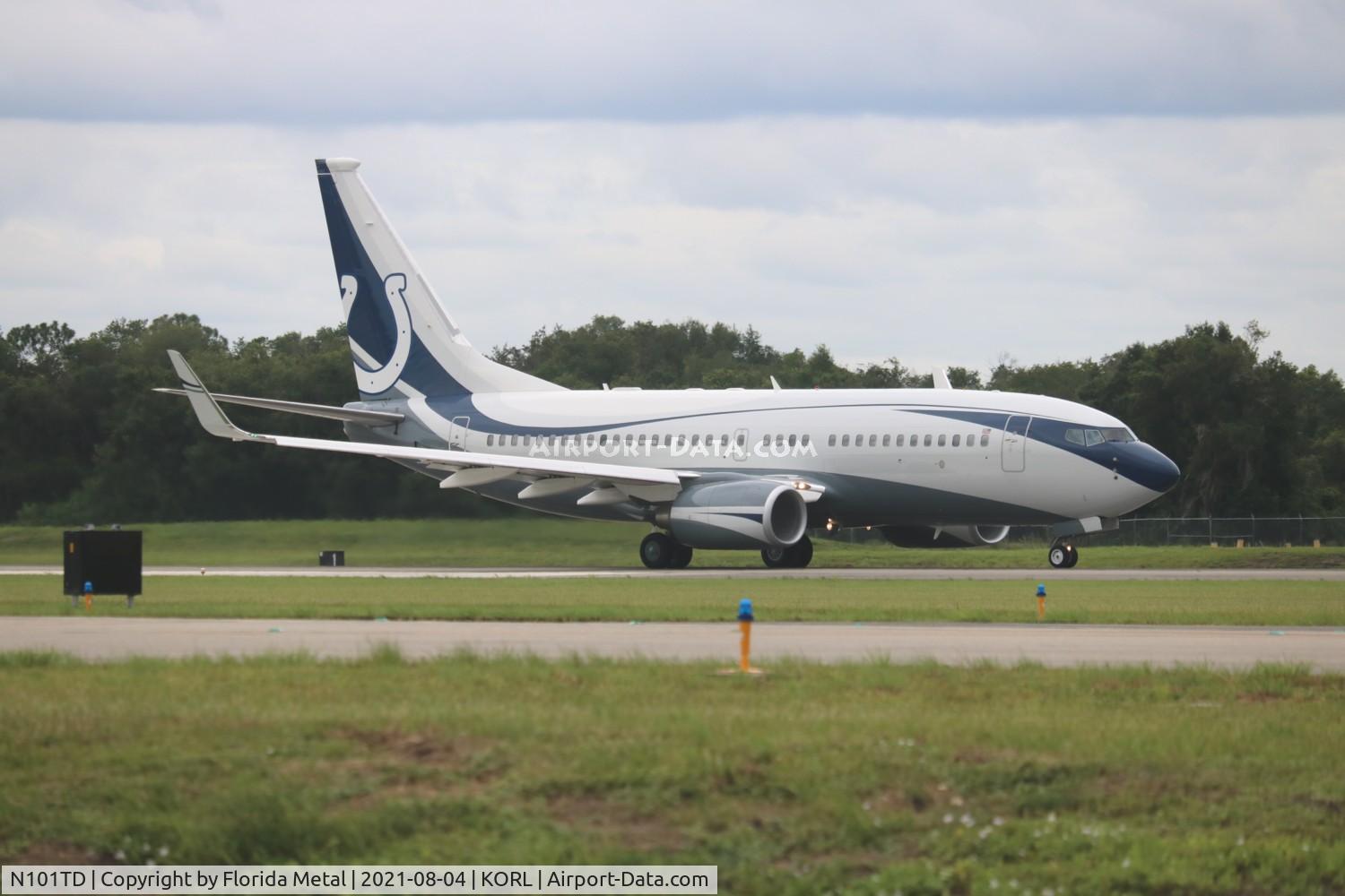 N101TD, 1998 Boeing 737-72U C/N 29273, Indianapolis Colts