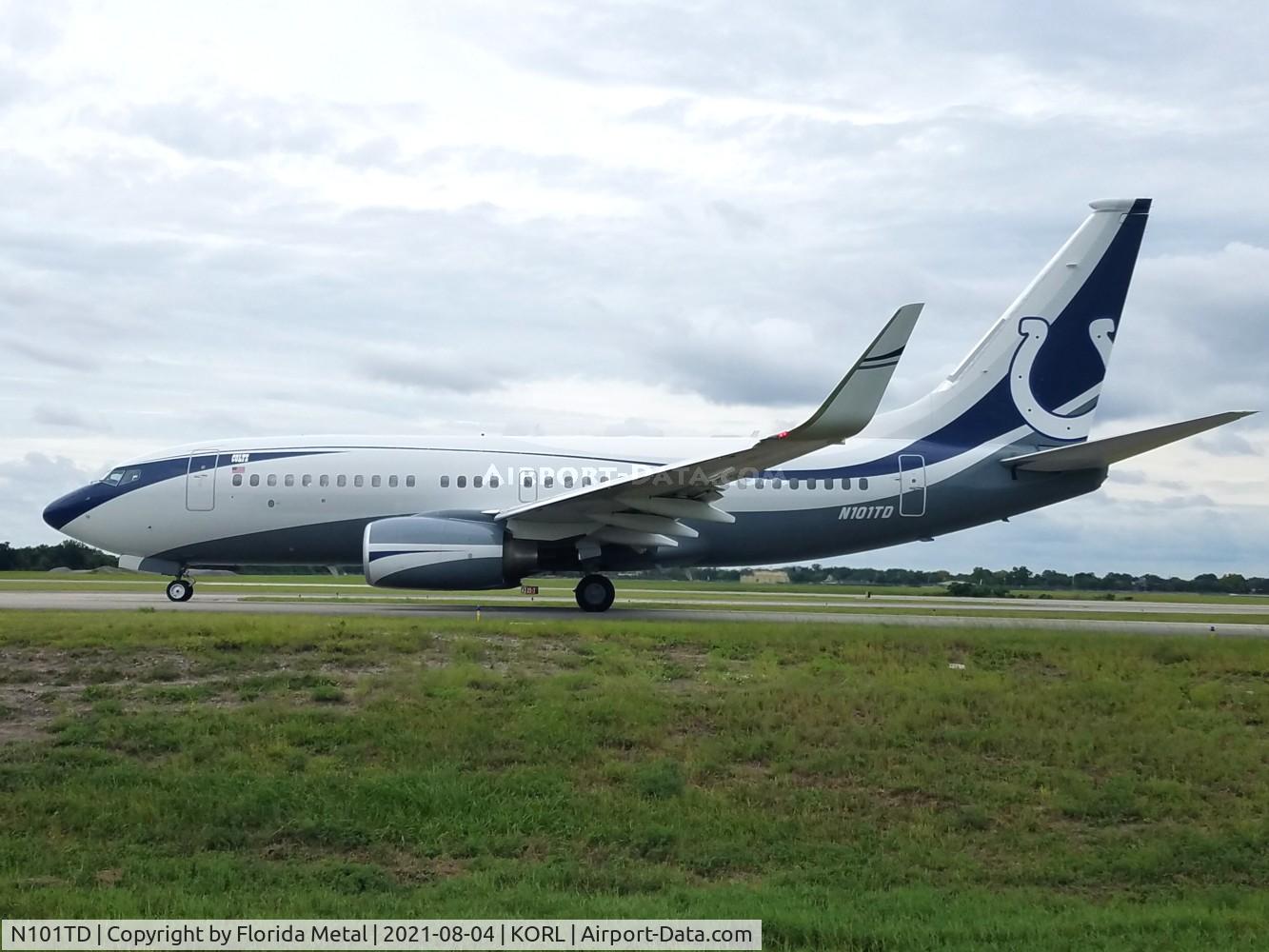 N101TD, 1998 Boeing 737-72U C/N 29273, Indianapolis Colts
