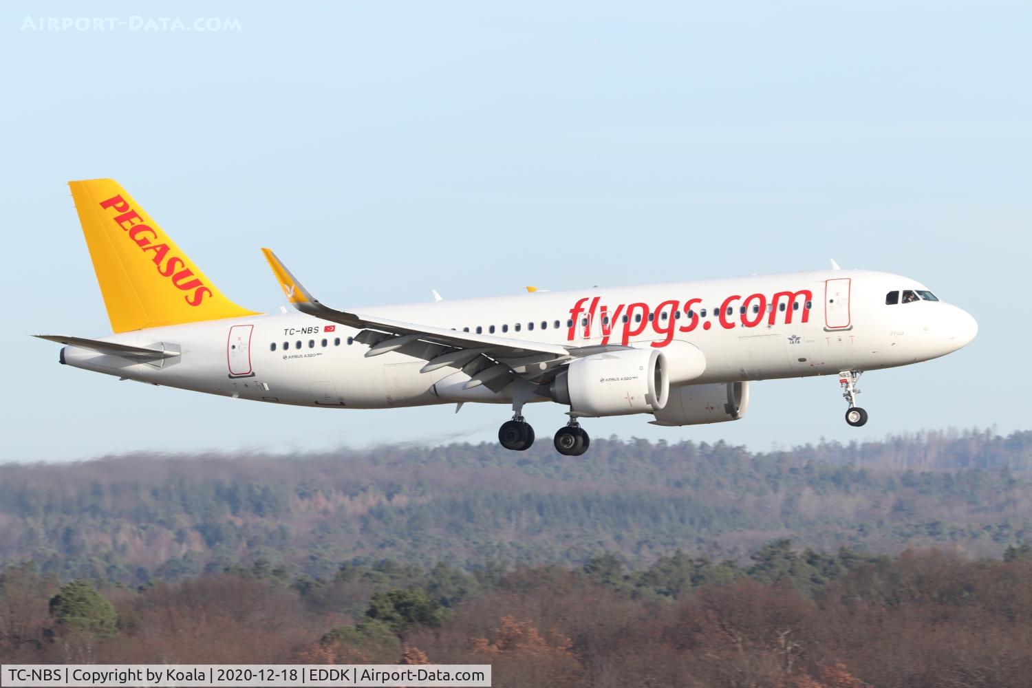 TC-NBS, 2018 Airbus A320-251N C/N 8198, Final approach form SAW