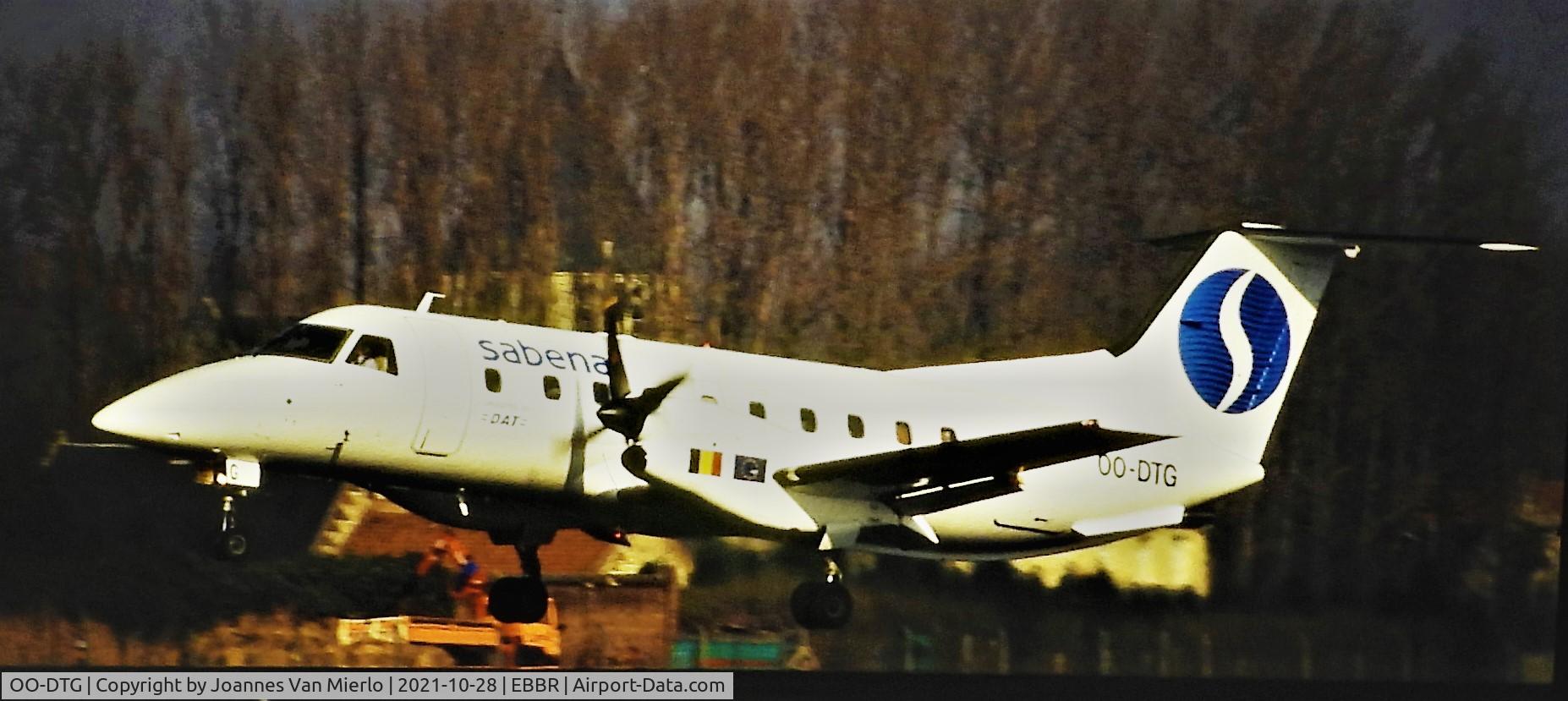OO-DTG, 1988 Embraer EMB-120RT Brasilia C/N 120087, Slide scan