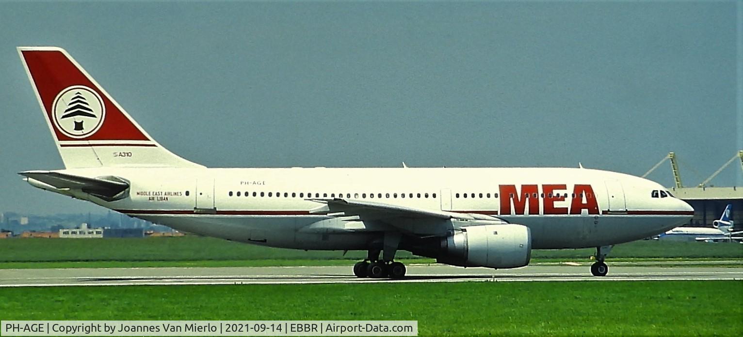 PH-AGE, 1984 Airbus A310-203 C/N 283, Slide scan