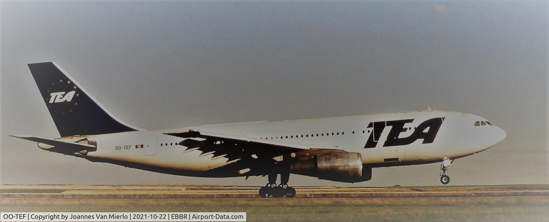 OO-TEF, 1973 Airbus A300B1 C/N 002, Slide scan