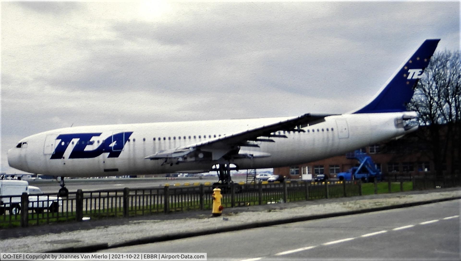 OO-TEF, 1973 Airbus A300B1 C/N 002, Slide scan