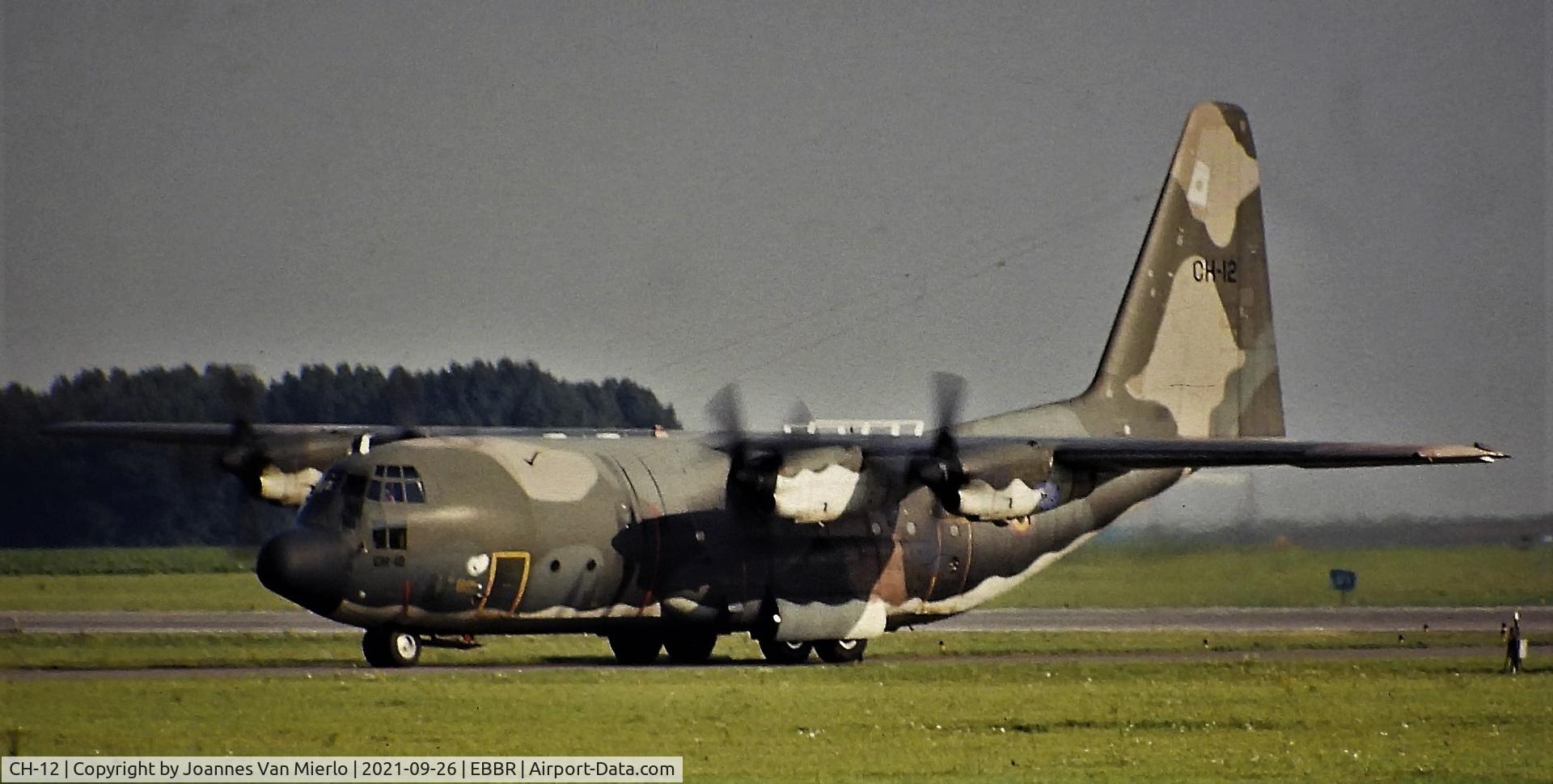CH-12, 1971 Lockheed C-130H Hercules C/N 382-4483, Slide scan