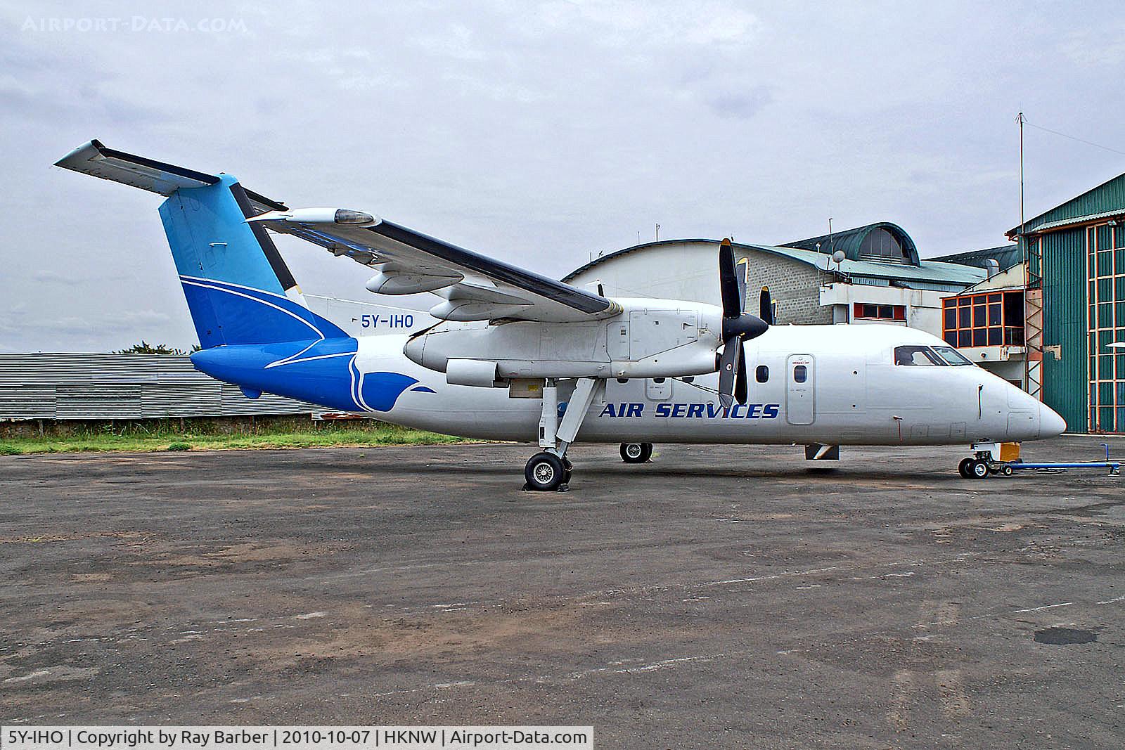 5Y-IHO, 1991 De Havilland Canada DHC-8-102 Dash 8 C/N 268, 5Y-IHO   De Havilland Canada DHC-8-102 Dash 8 [268] (748 Air Services) Nairobi-Wilson~5Y 07/10/2010