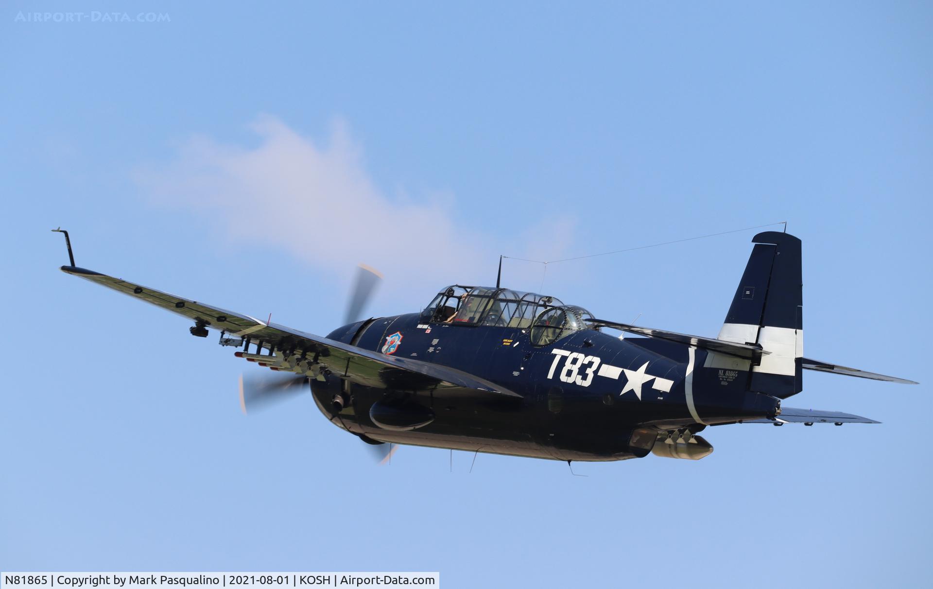 N81865, 1945 Grumman TBM-3E Avenger C/N 5632, Grumman TBM-3E
