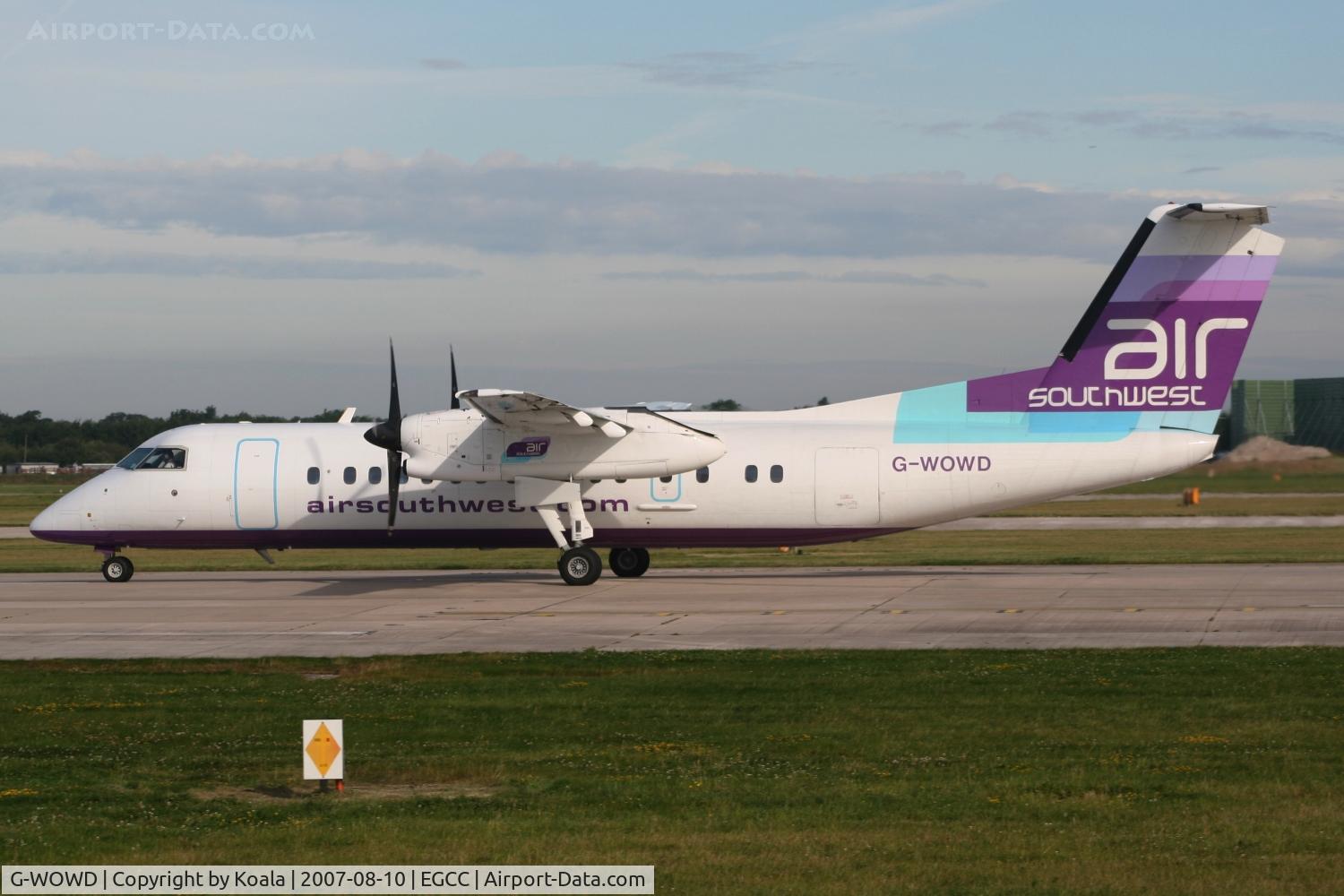 G-WOWD, 1991 De Havilland Canada DHC-8-311 Dash 8 C/N 286, Full photo