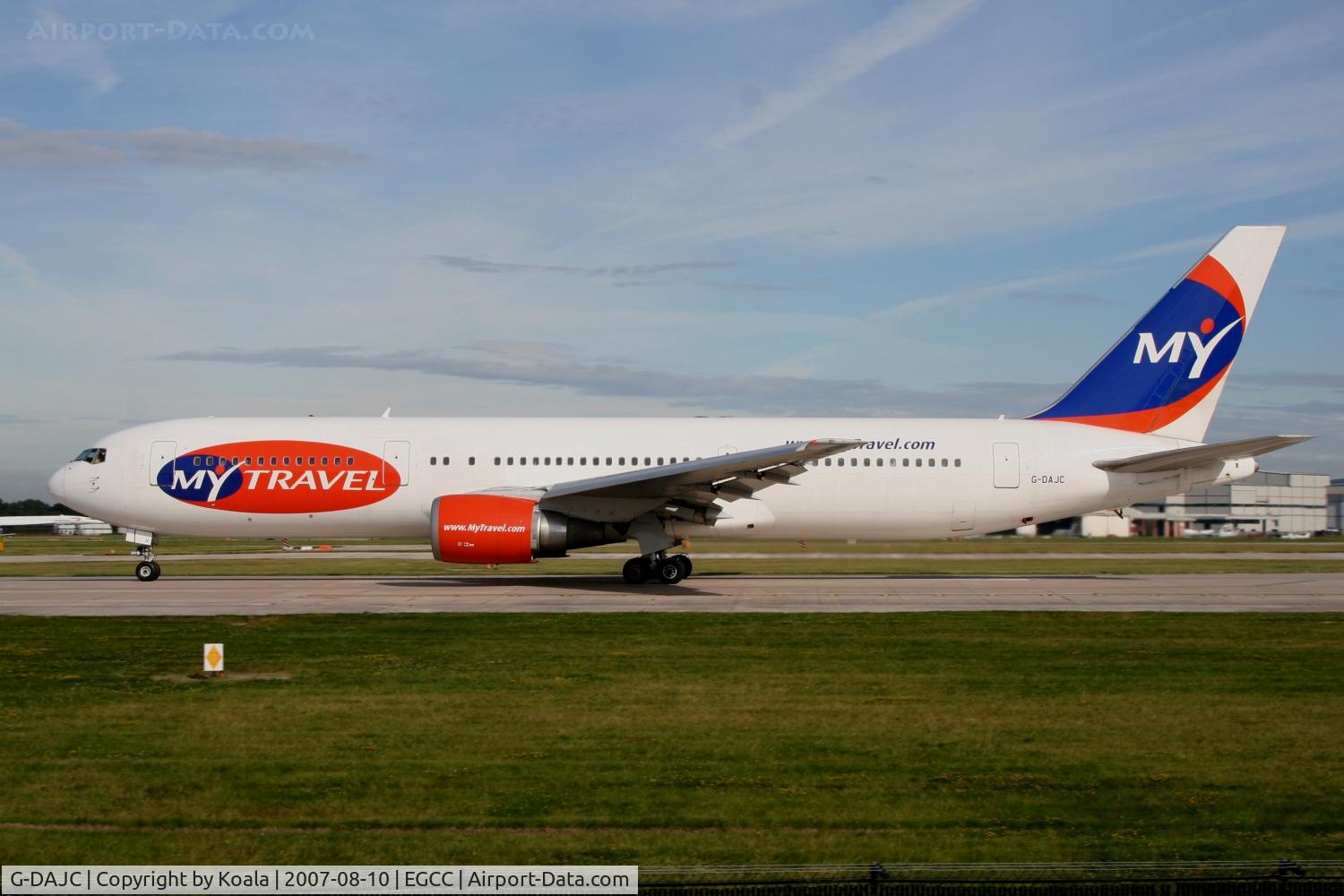 G-DAJC, 1994 Boeing 767-31K C/N 27206, Old c/s