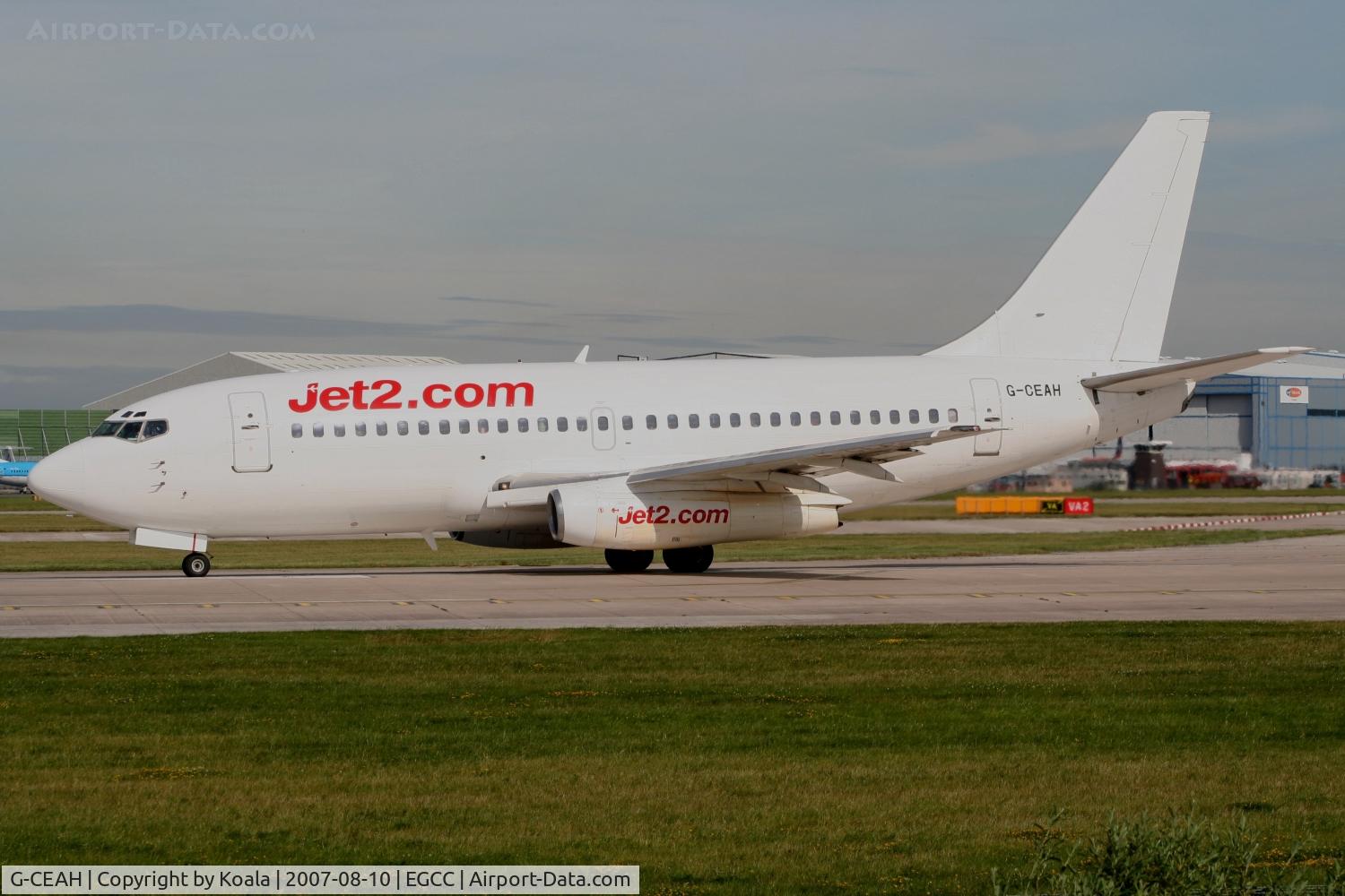 G-CEAH, 1975 Boeing 737-229 C/N 21135, Operative at that time