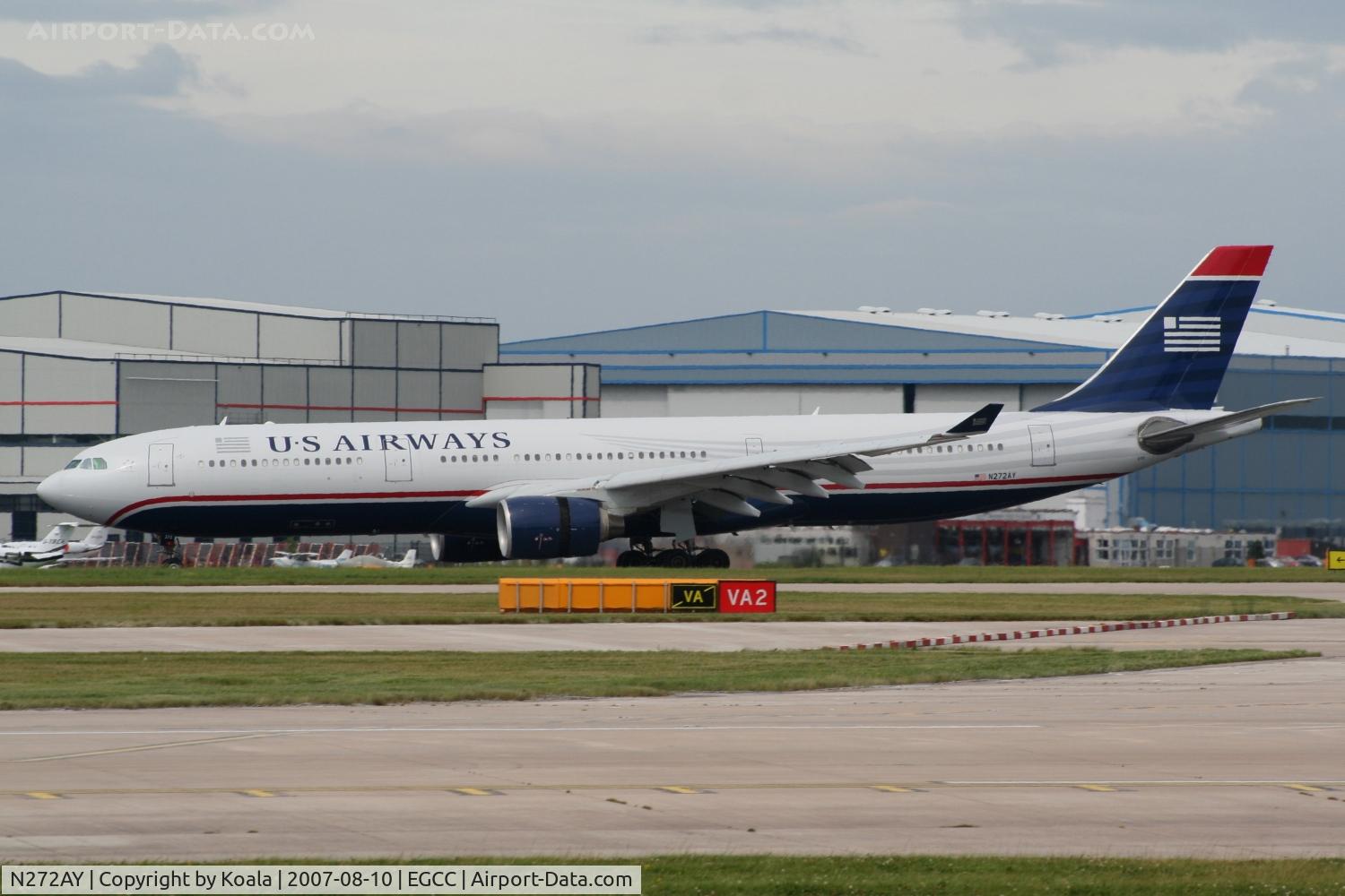 N272AY, 2000 Airbus A330-323 C/N 333, Old c/s