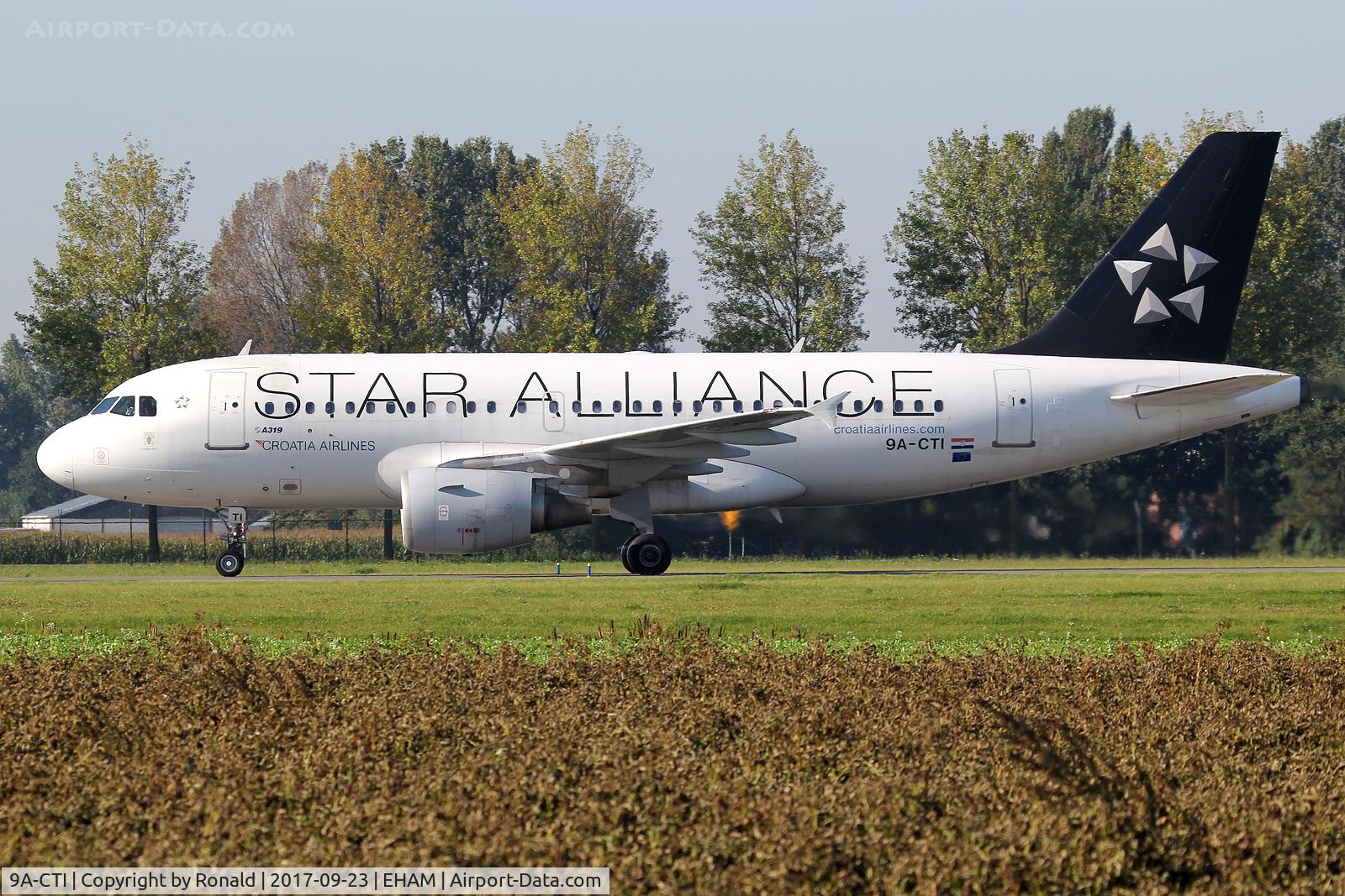 9A-CTI, 1999 Airbus A319-112 C/N 1029, at spl