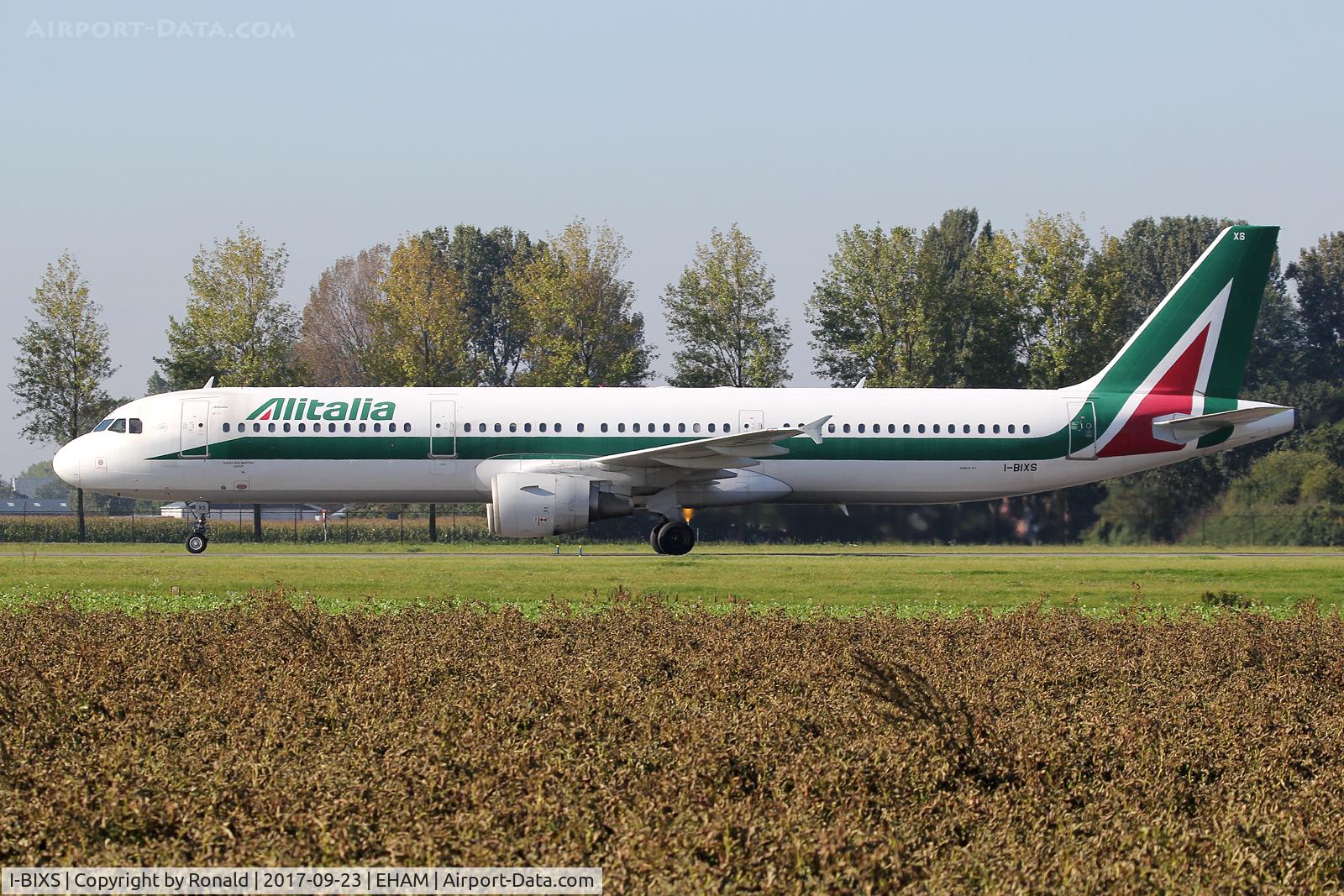 I-BIXS, 1997 Airbus A321-112 C/N 599, at spl