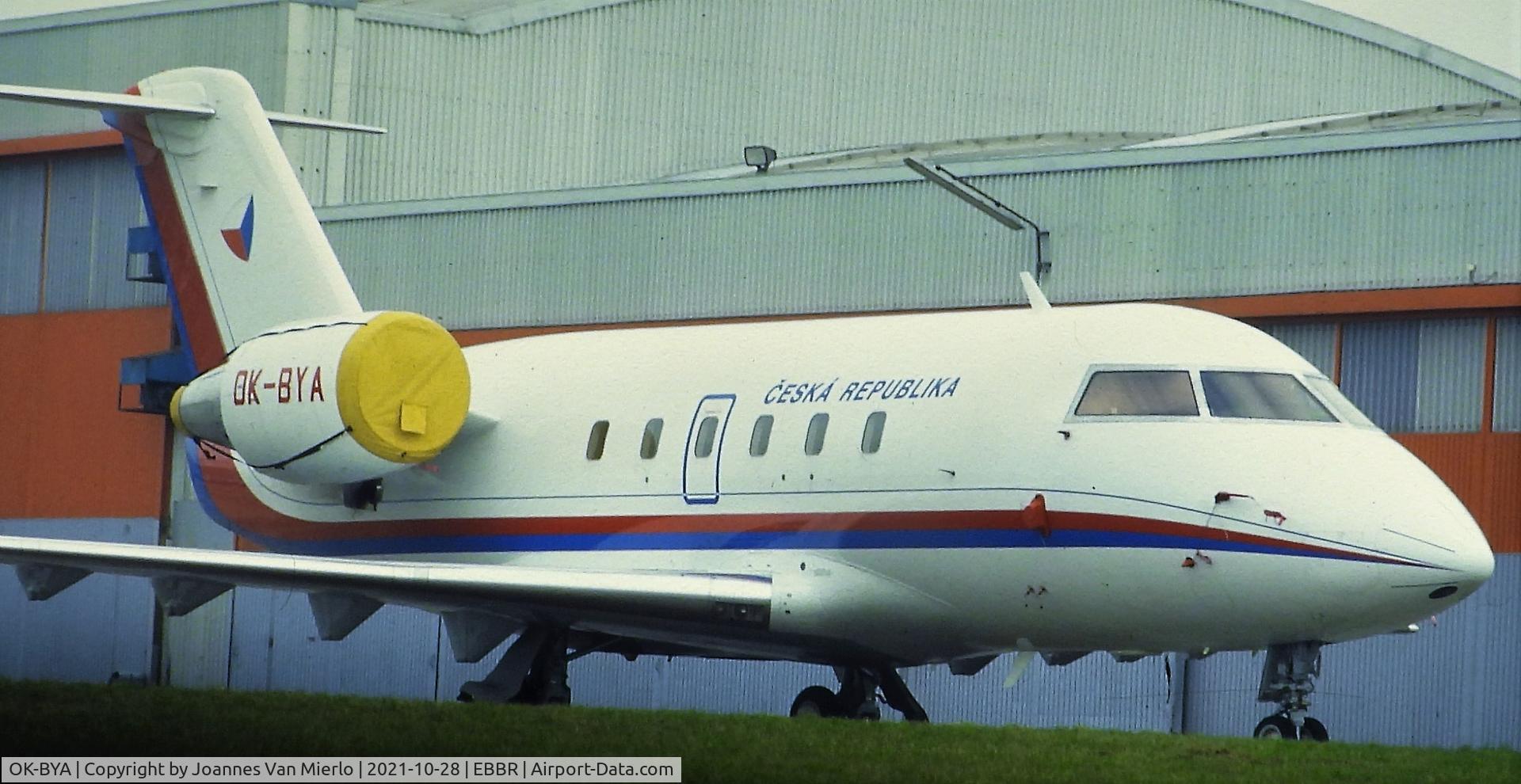 OK-BYA, 1992 Canadair Challenger 601-3A (CL-600-2B16) C/N 5105, Slide scan