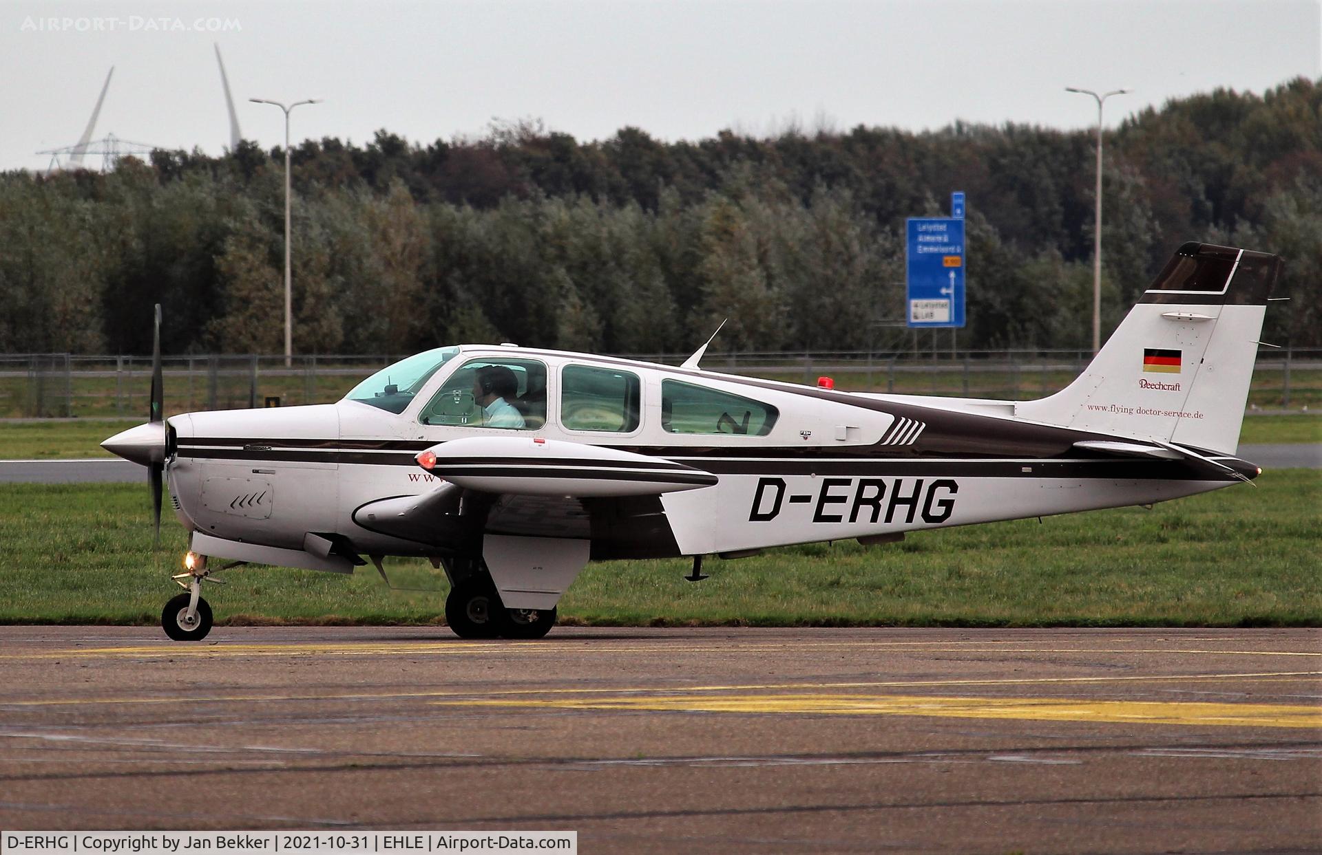 D-ERHG, 1990 Beech F33A Bonanza Bonanza C/N CE-1507, Lelystad Airport