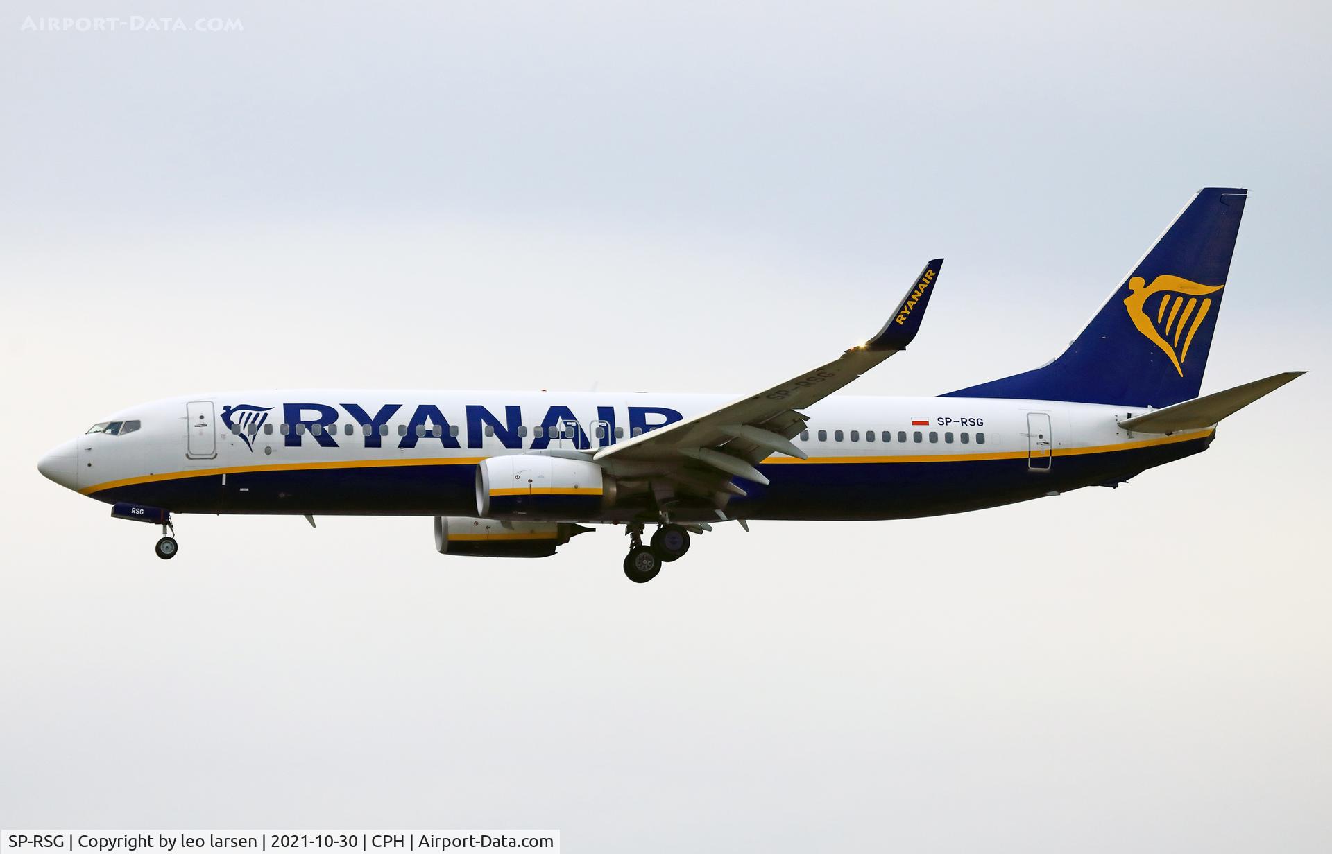 SP-RSG, 2018 Boeing 737-8AS C/N 44841, Copenhagen 30.10.2021