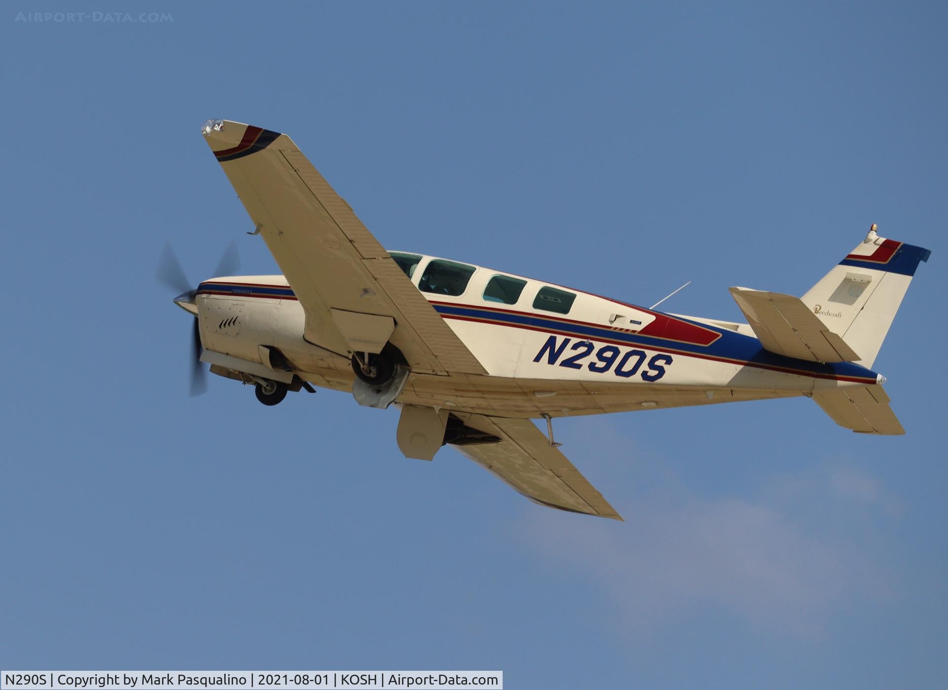 N290S, 1971 Beech A36 Bonanza 36 C/N E-292, Beech A36