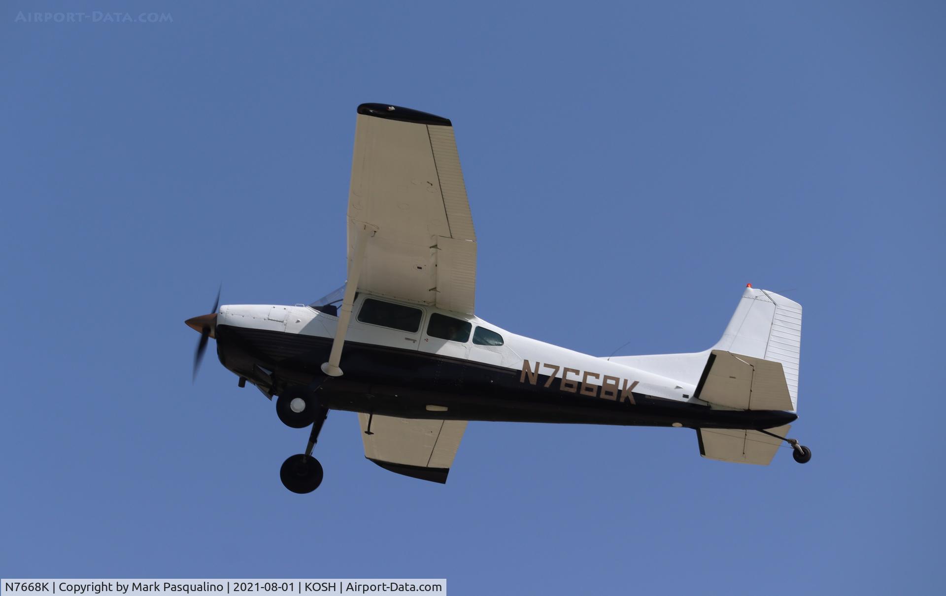 N7668K, 1976 Cessna 180J C/N 18052697, Cessna 180J