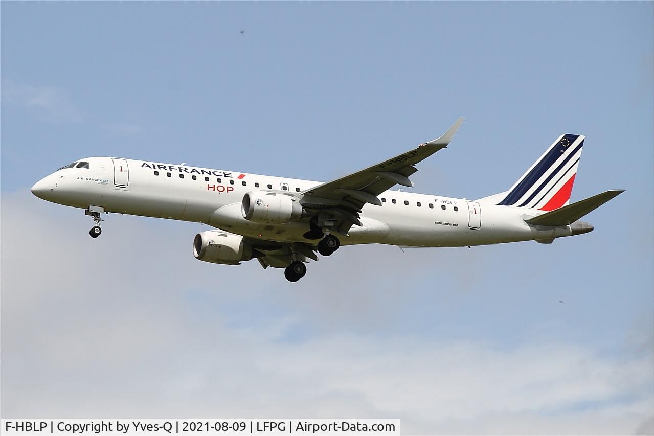 F-HBLP, 2019 Embraer 190 STD (ERJ-190-100) C/N 190-00771, Embraer 190 STD, On final rwy26L, Roissy Charles De Gaulle airport (LFPG-CDG)