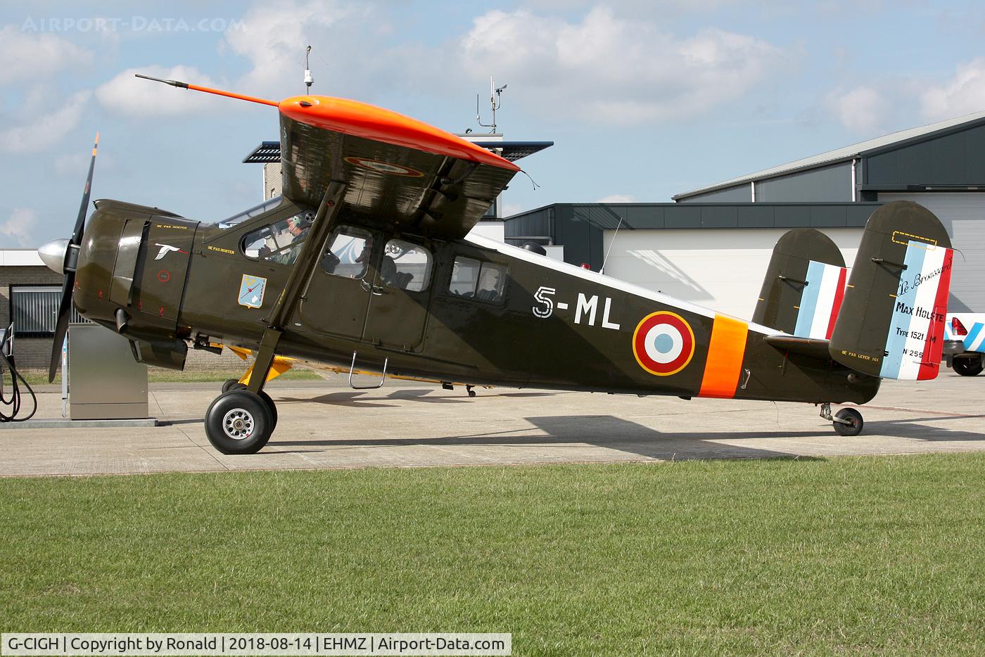 G-CIGH, 1960 Max Holste MH.1521M Broussard C/N 255, at ehmz