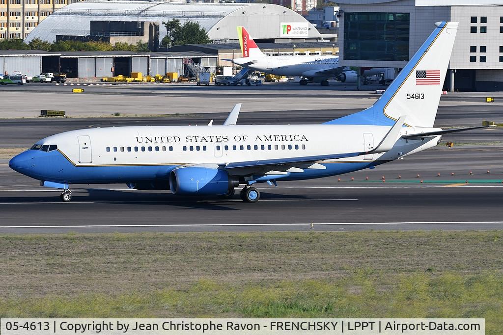 05-4613, 2008 Boeing C-40C Clipper (737-7DM BBJ) C/N 34809, US Air Force callsign 
