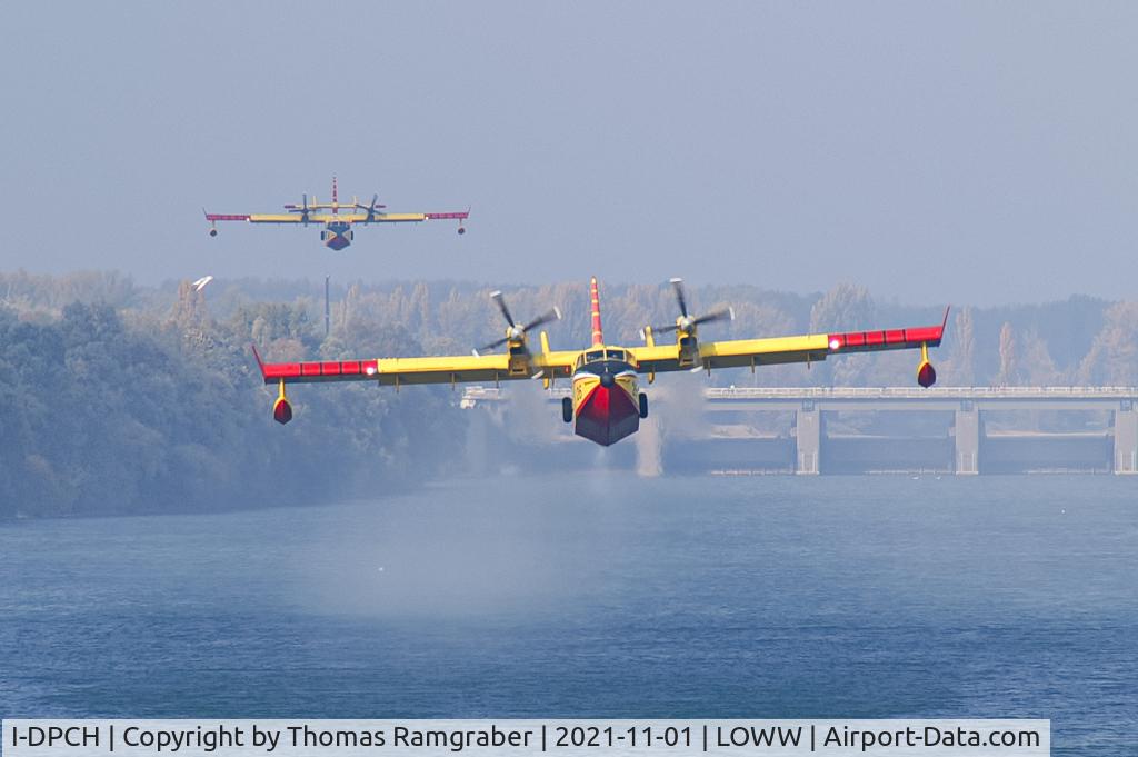 I-DPCH, Bombardier CL-415 (CL-215-6B11) C/N 2062, Italy - Vigili del Fuoco Canadair CL-415 + CL-415 I-DPCI