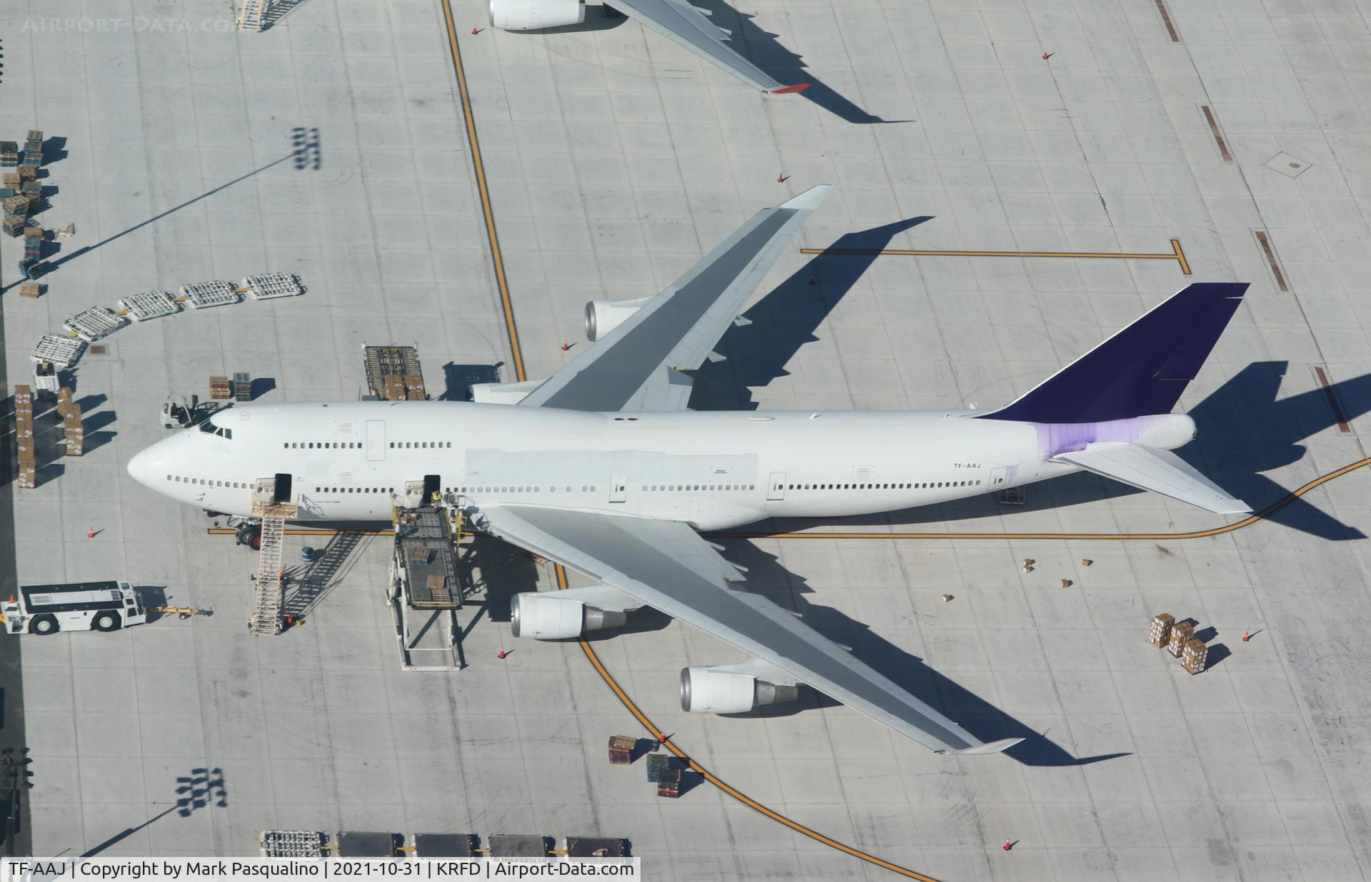TF-AAJ, 2003 Boeing 747-428 C/N 32869, Boeing 747-428