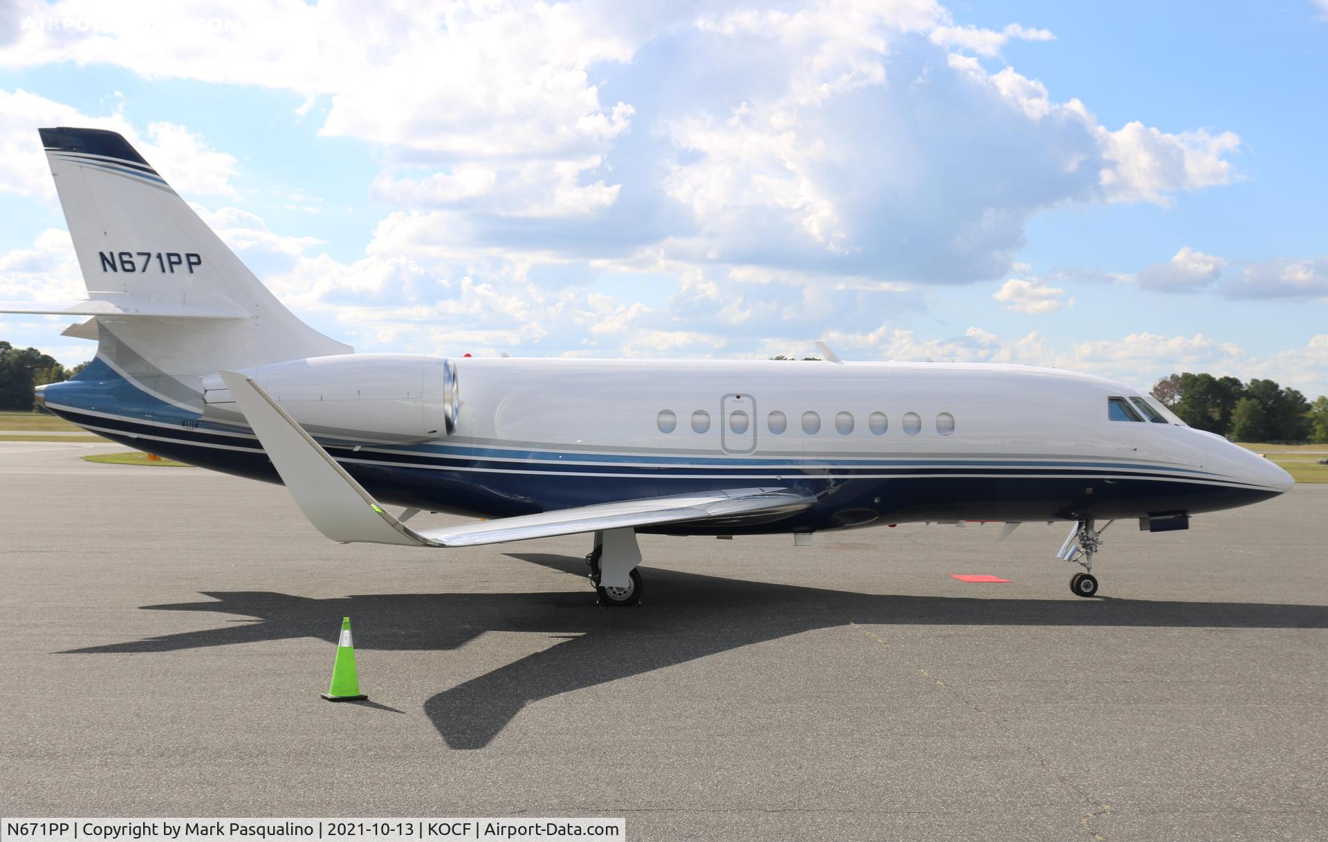 N671PP, 2019 Dassault Falcon 2000LXS C/N 351, Falcon 2000EX