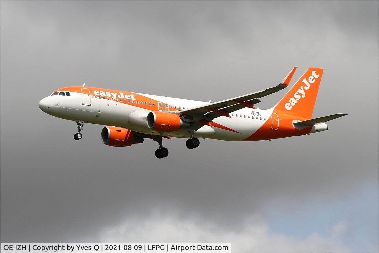 OE-IZH, 2015 Airbus A320-214 C/N 6892, Airbus A320-214, On final rwy26L, Roissy Charles De Gaulle airport (LFPG-CDG)