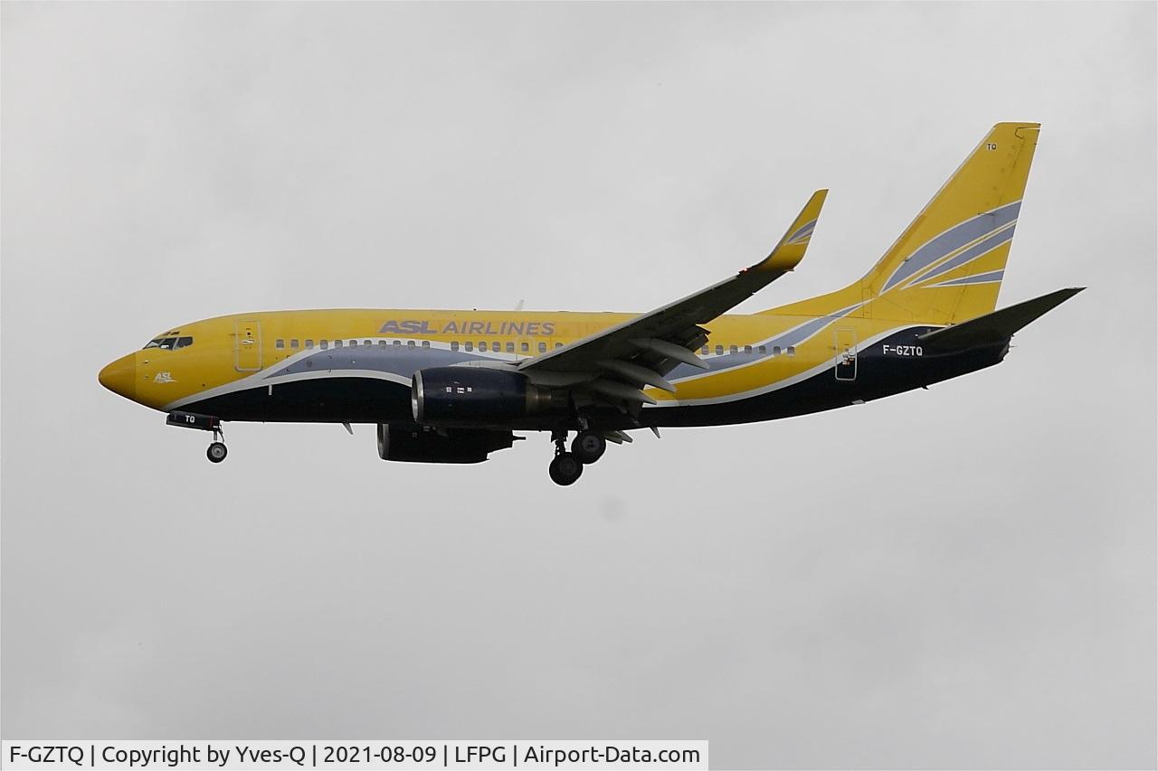 F-GZTQ, 1999 Boeing 737-73S C/N 29080, Boeing 737-73S, On final rwy26L, Roissy Charles De Gaulle airport (LFPG-CDG)