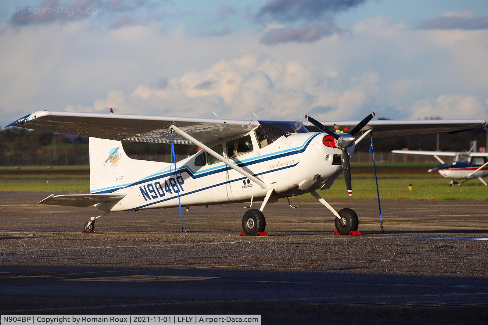 N904BP, 1975 Cessna 180J C/N 18052595, Parked