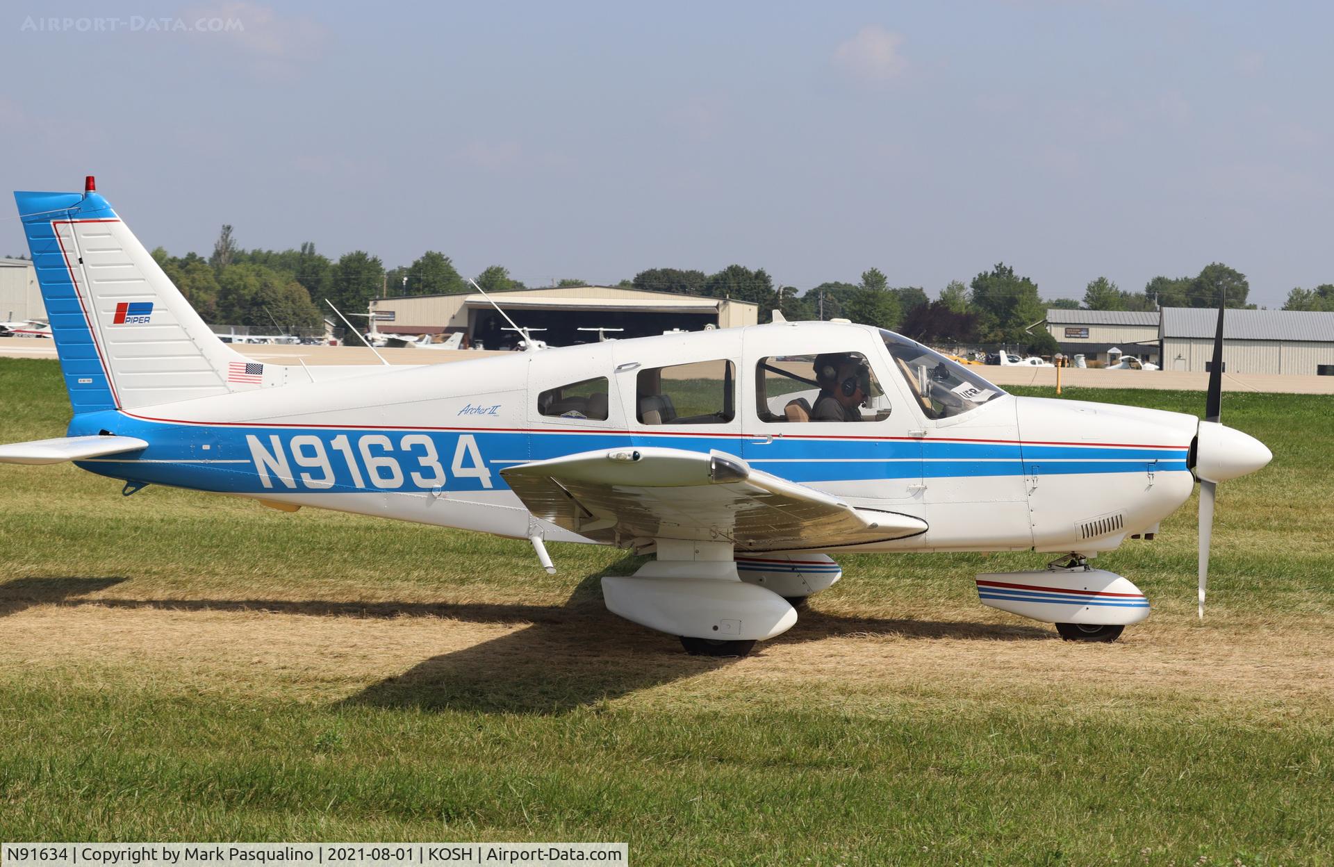 N91634, 1993 Piper PA-28-181 C/N 2890178, Piper PA-28-181