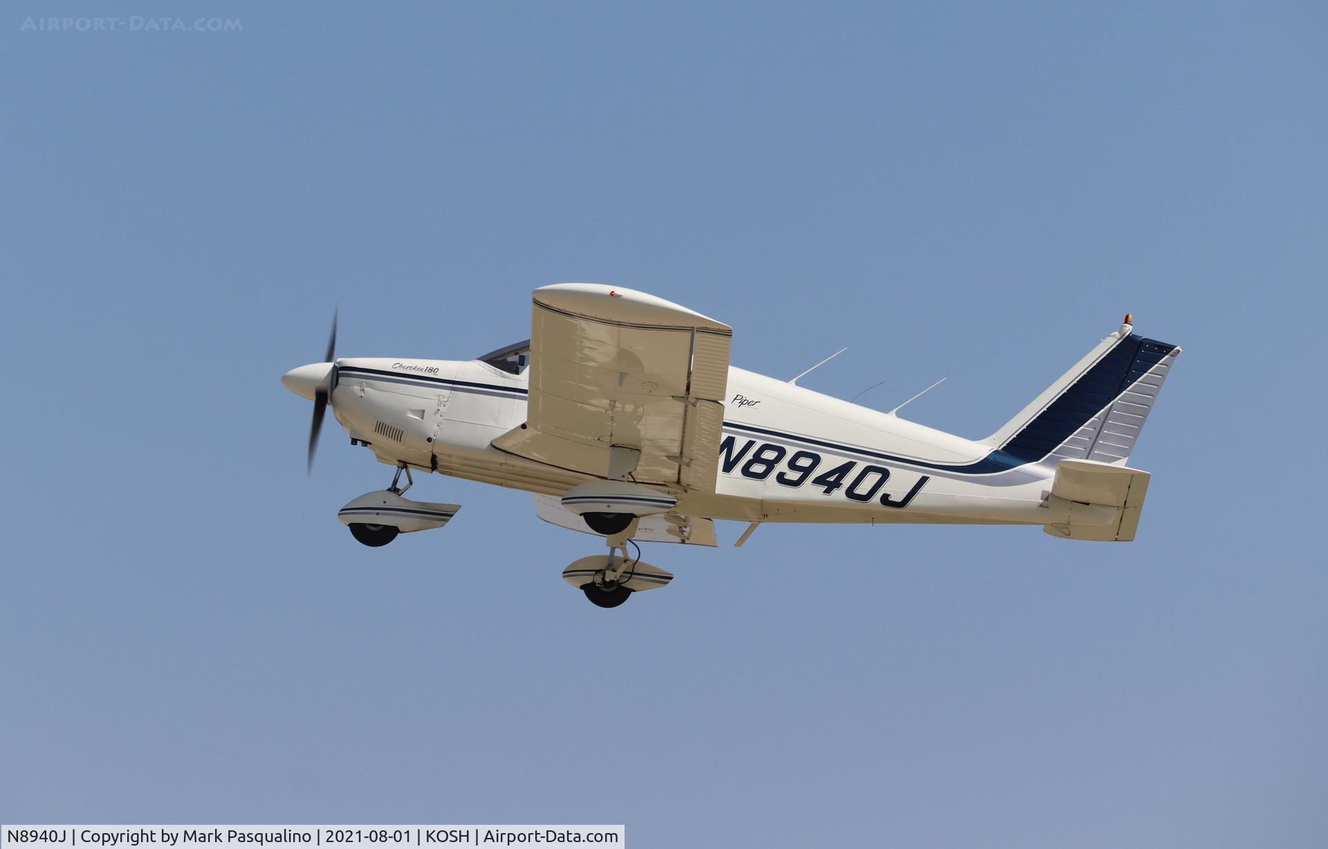 N8940J, 1965 Piper PA-28-180 C/N 28-2958, Piper PA-28-180