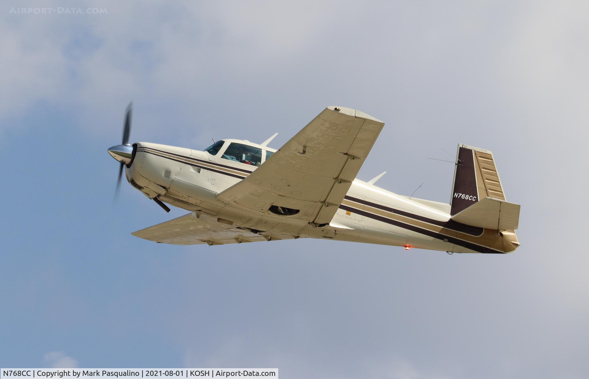 N768CC, 1976 Mooney M20F Executive C/N 22-1352, Mooney M20F