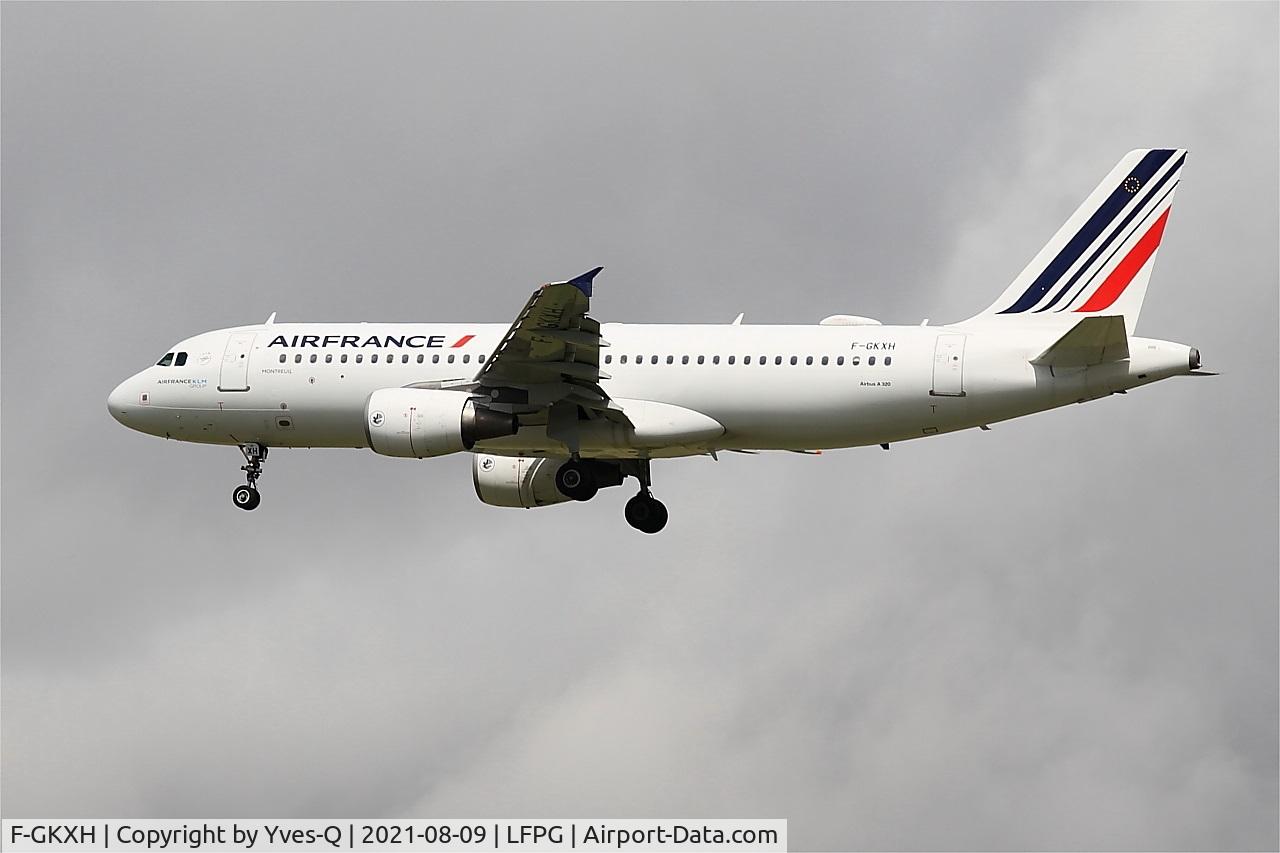 F-GKXH, 2002 Airbus A320-214 C/N 1924, Airbus A320-214, On final rwy 26L, Roissy Charles De Gaulle airport (LFPG-CDG)