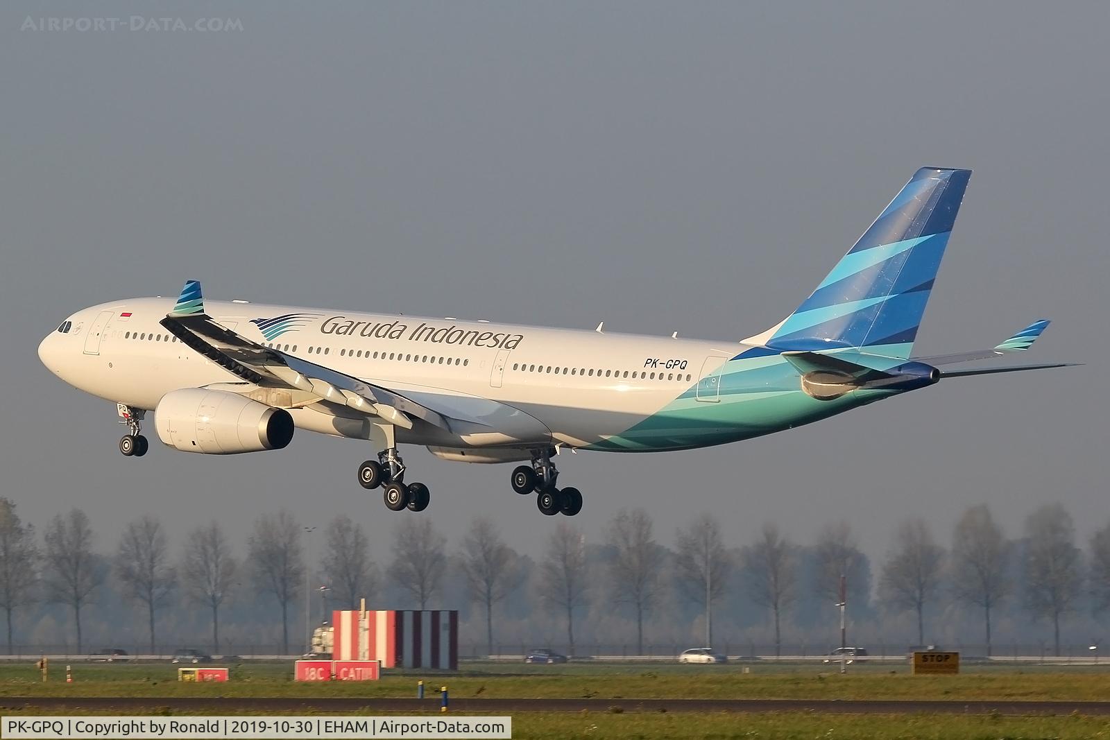 PK-GPQ, 2013 Airbus A330-243 C/N 1410, at spl