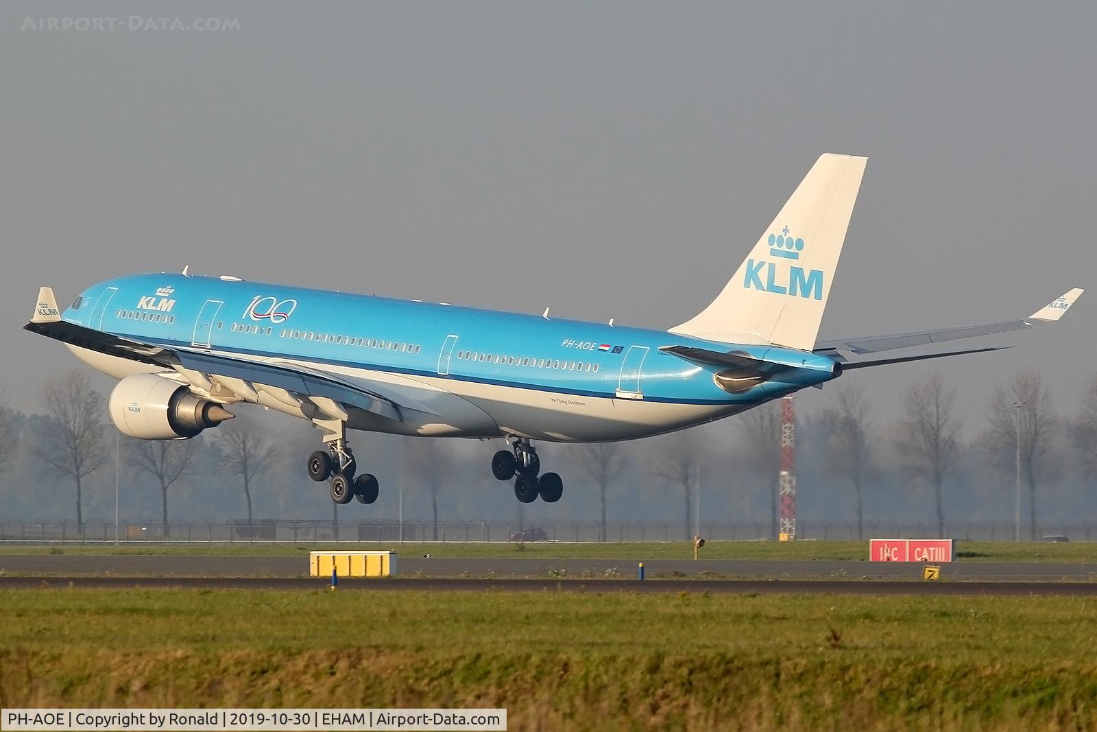 PH-AOE, 2006 Airbus A330-203 C/N 770, at spl