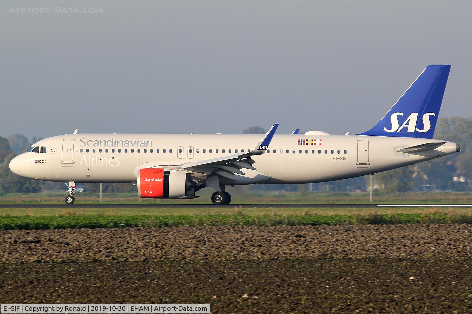 EI-SIF, 2018 Airbus A320-251N C/N 8109, at spl