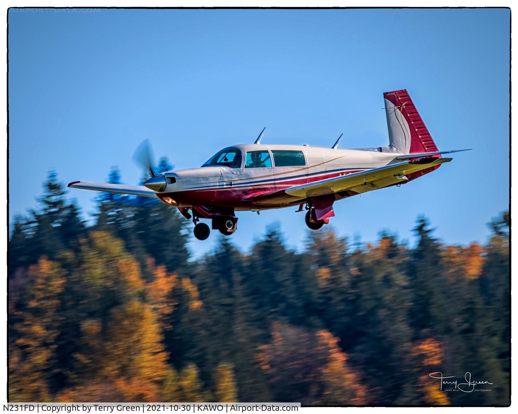 N231FD, 1979 Mooney M20K C/N 25-0134, KAWO