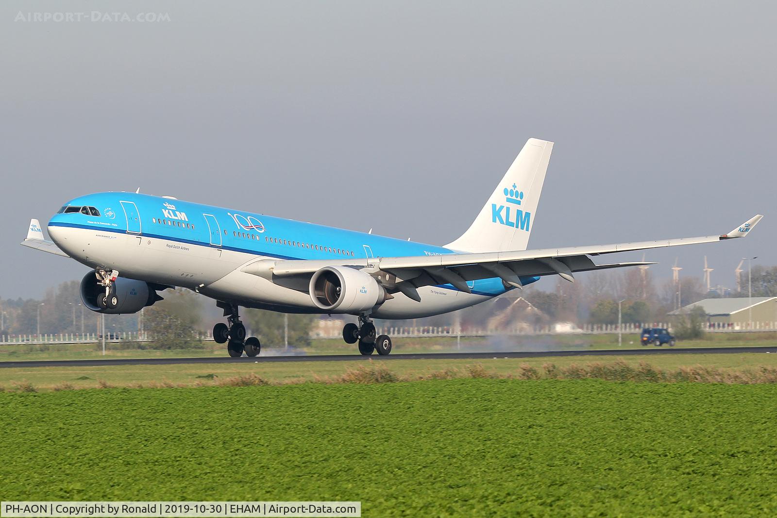 PH-AON, 2008 Airbus A330-203 C/N 925, at spl