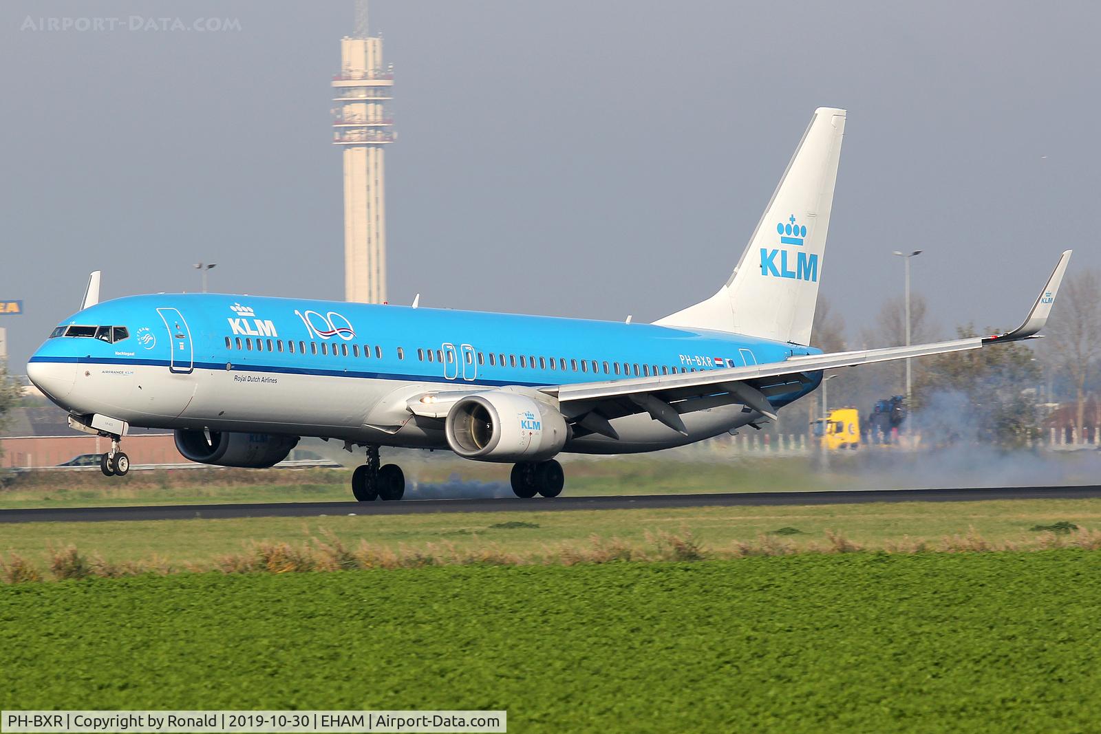 PH-BXR, 2001 Boeing 737-9K2 C/N 29601, at spl