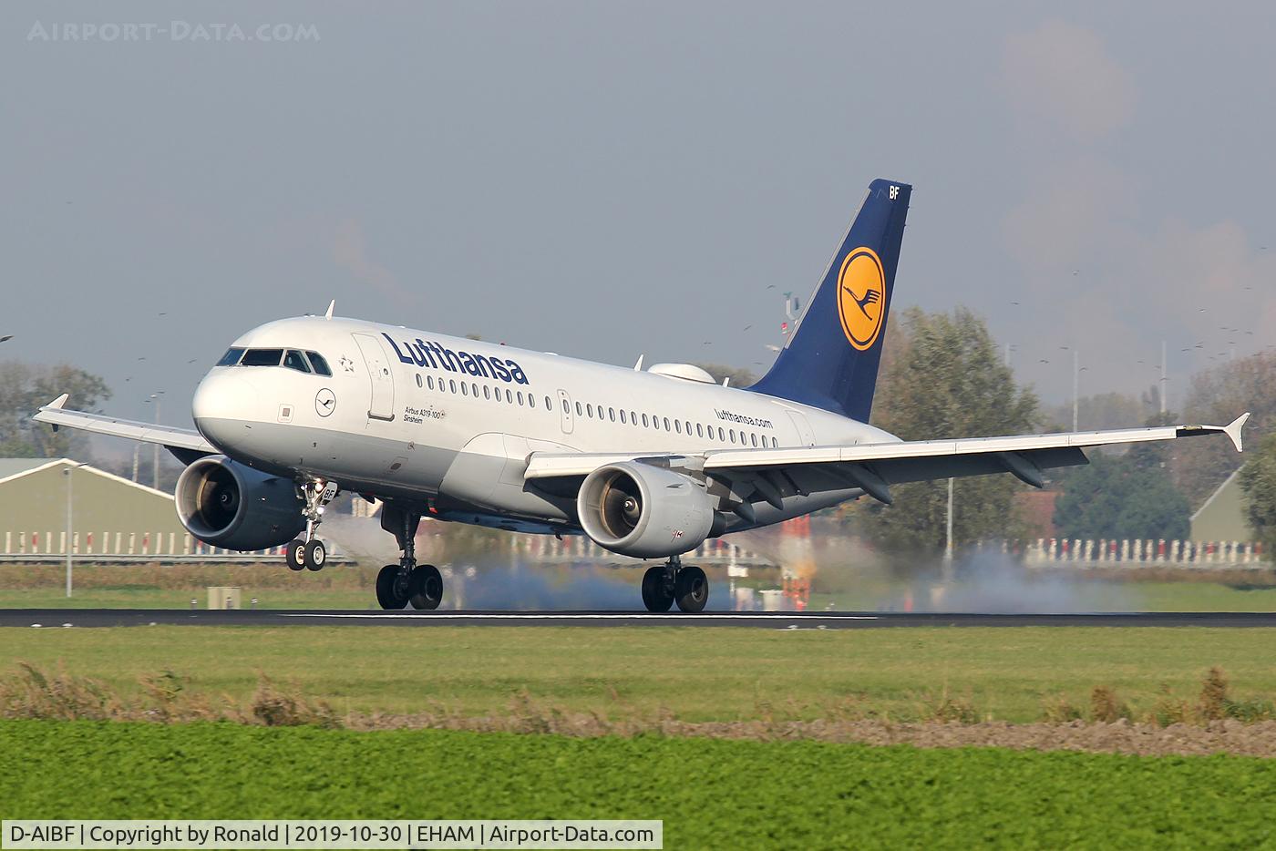 D-AIBF, 2011 Airbus A319-112 C/N 4796, at spl