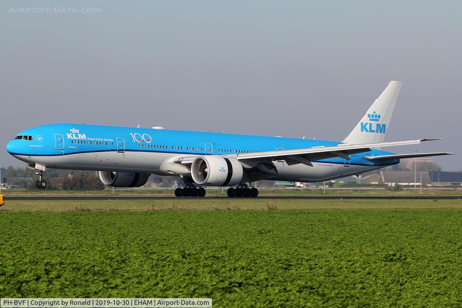 PH-BVF, 2011 Boeing 777-306/ER C/N 37947, at spl