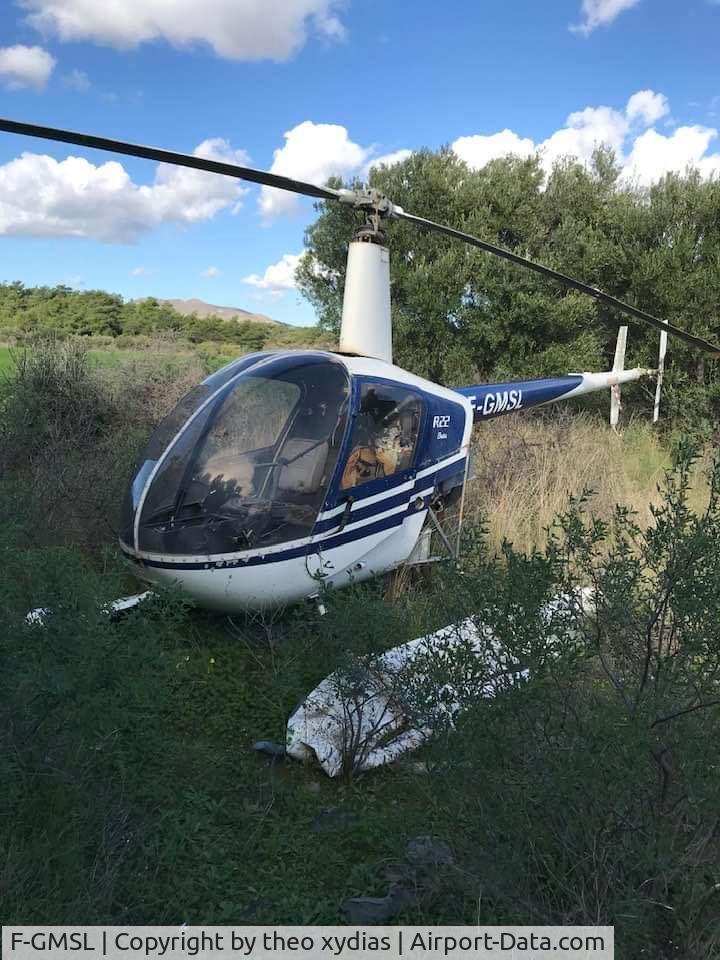 F-GMSL, 1992 Robinson R22 Beta C/N 2216, 2020 before the stole the door and smash the Windows. please help me find something about this owner is mr Chen Lee Bruce. can we find where it was servicing? i know who destroy it and i want to make him pay.