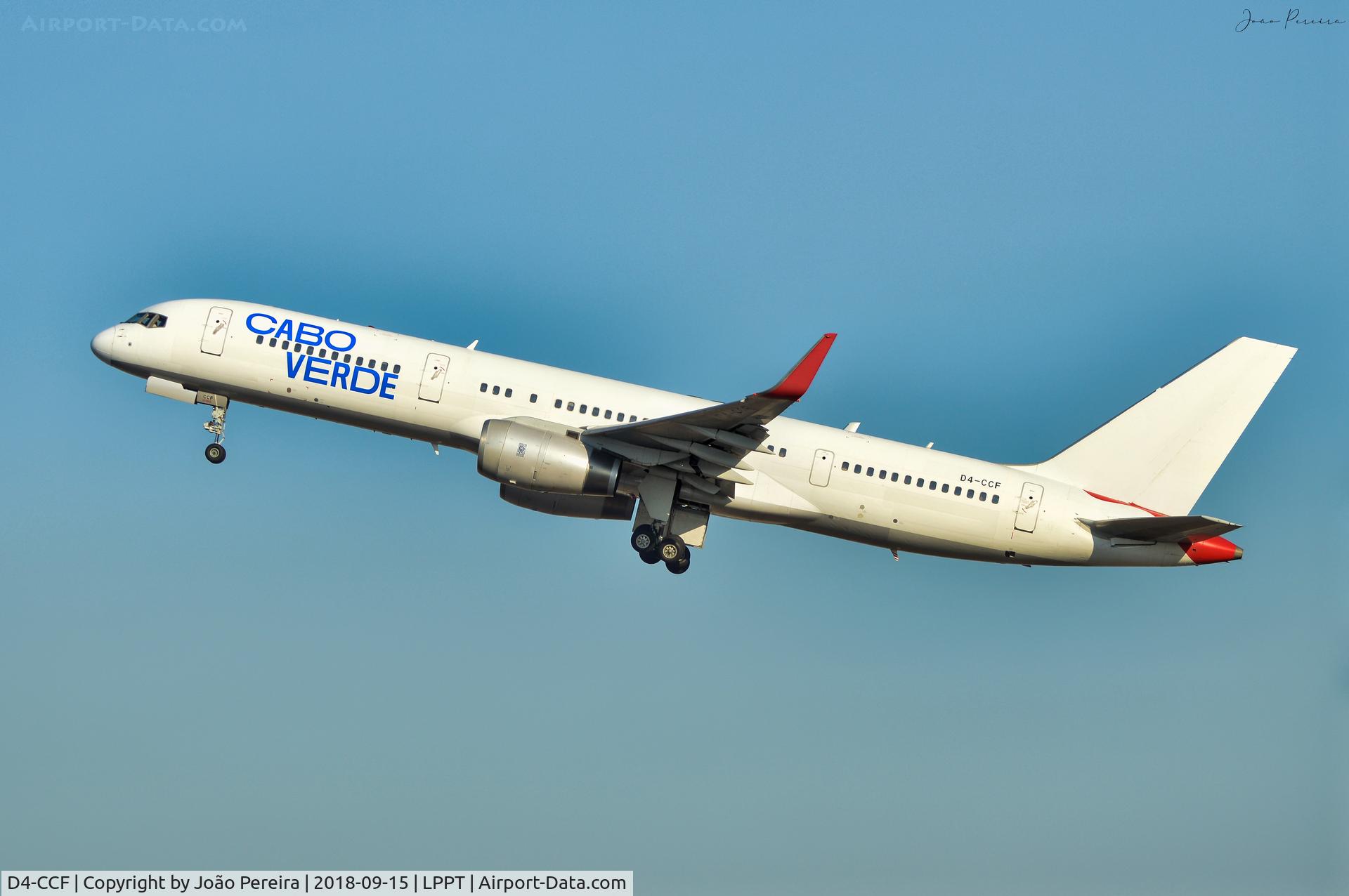 D4-CCF, 1995 Boeing 757-236 C/N 25808, B752 Taking off at rw03