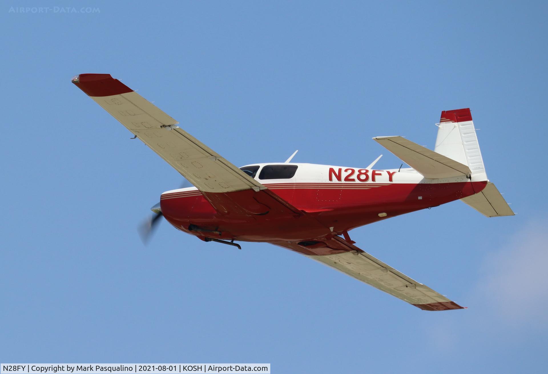 N28FY, 1981 Mooney M20J 201 C/N 24-1219, Mooney M20J