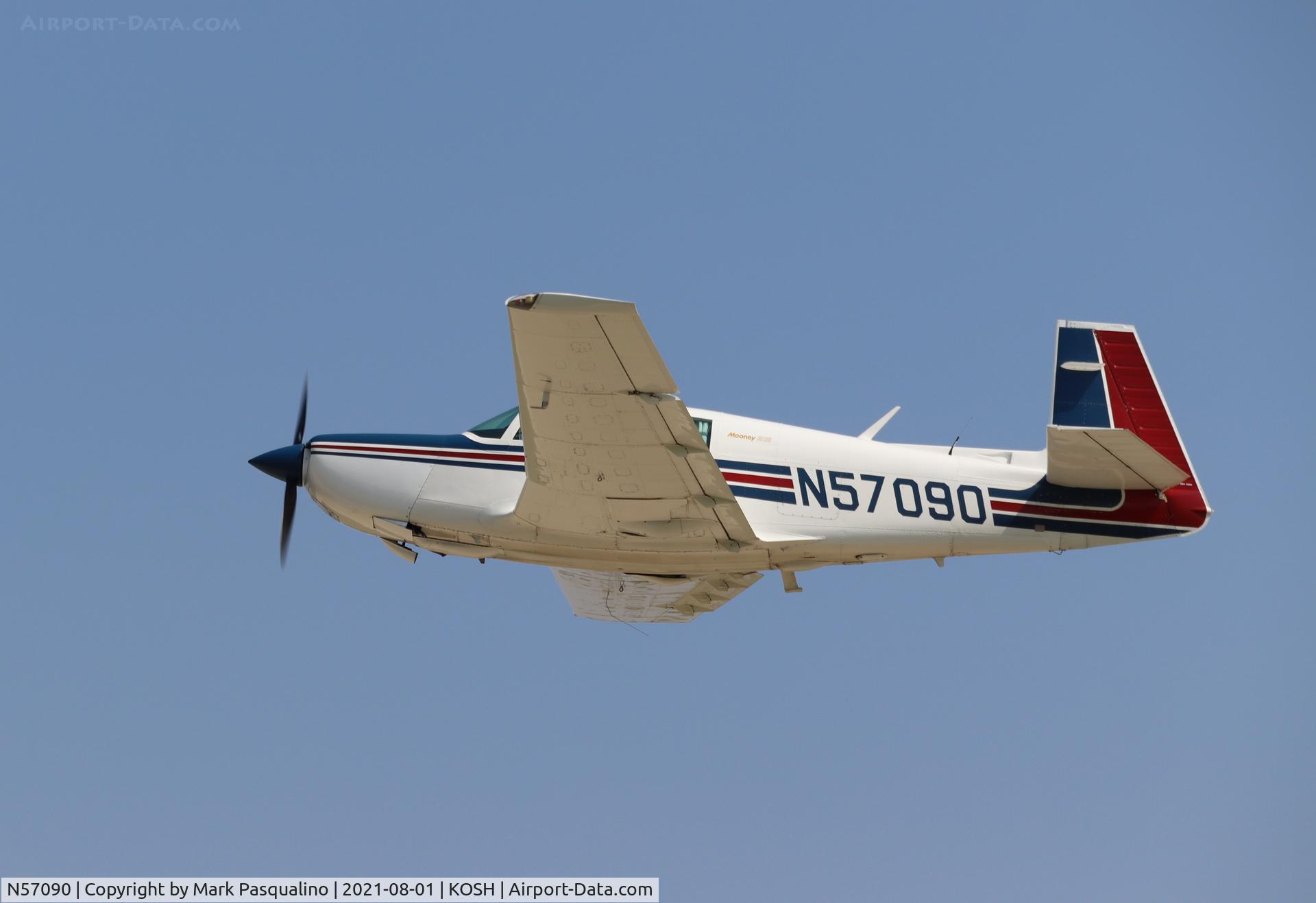 N57090, 1983 Mooney M20K C/N 25-0786, Mooney M20K