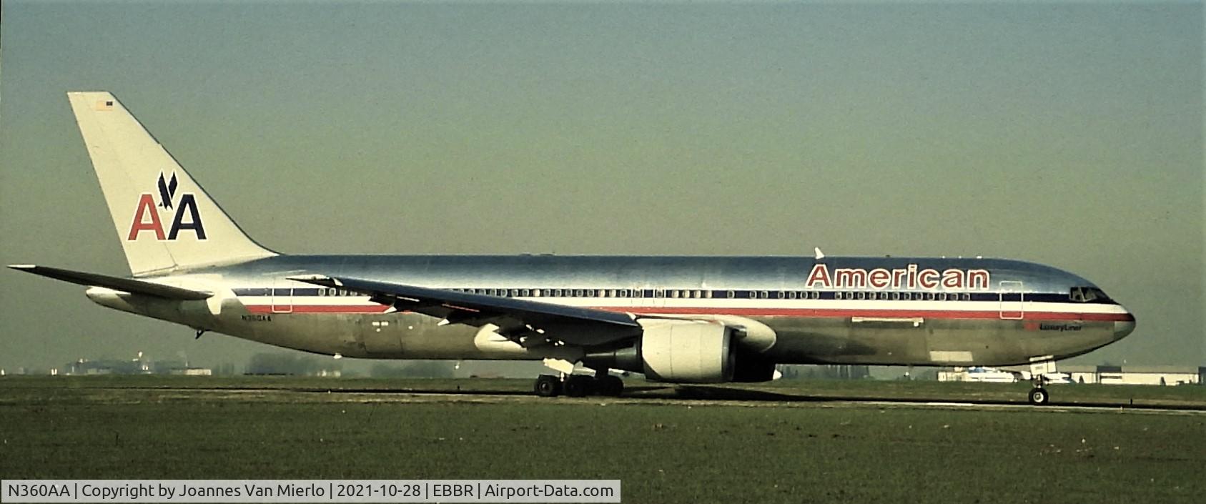 N360AA, 1988 Boeing 767-323 C/N 24041, Slide scan