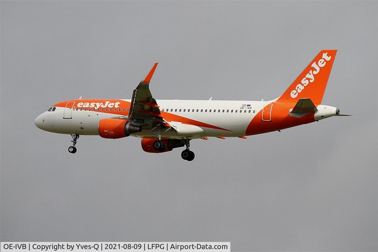 OE-IVB, 2016 Airbus A320-214 C/N 7093, Airbus A320-214, On final rwy 26L, Roissy Charles De Gaulle airport (LFPG-CDG)