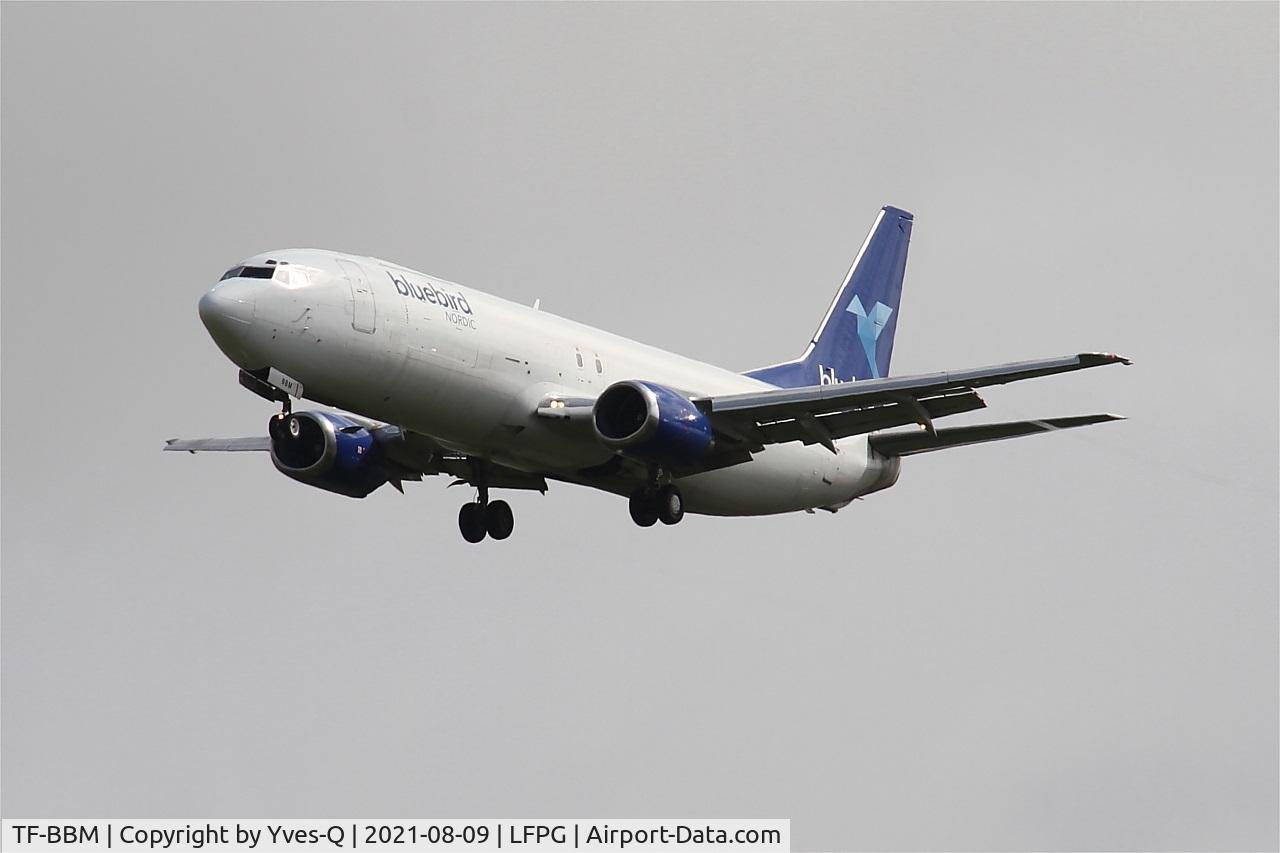 TF-BBM, 1994 Boeing 737-4Q8(SF) C/N 25376, Boeing 737-4Q8(SF), Short approach rwy 26L, Roissy Charles De Gaulle airport (LFPG-CDG)